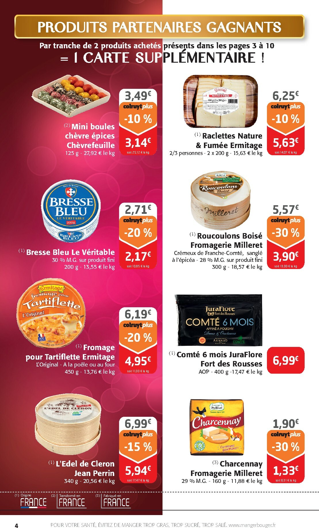 colruyt - Catalogue Colruyt valable du 22/10 au 02/11 - page: 4