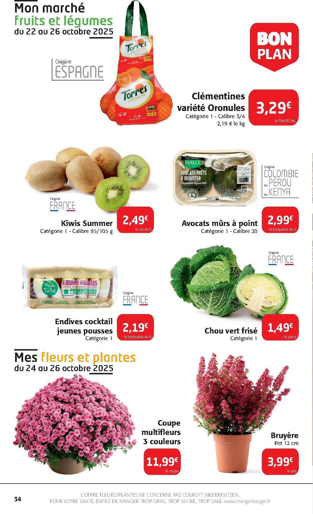 colruyt - Catalogue Colruyt valable du 22/10 au 02/11 - page: 34