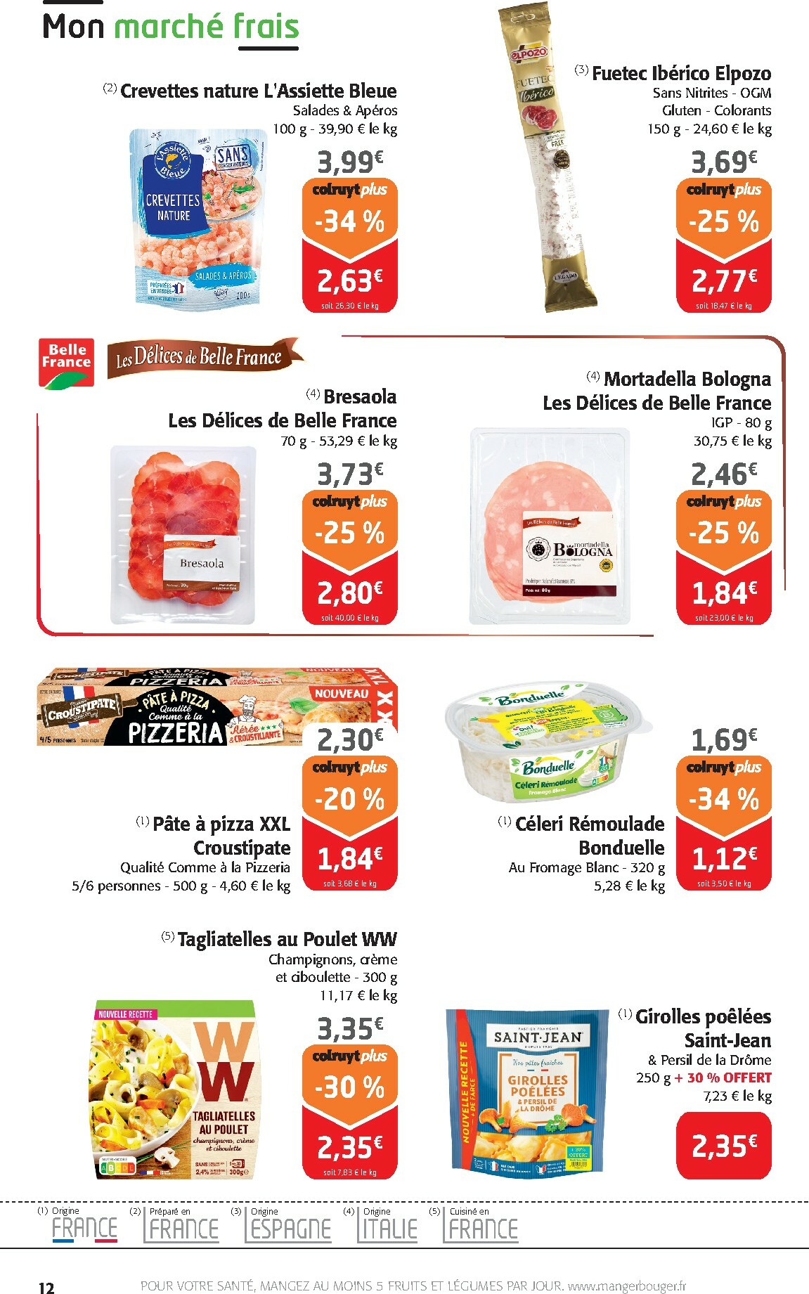 colruyt - Catalogue Colruyt valable du 22/10 au 02/11 - page: 12