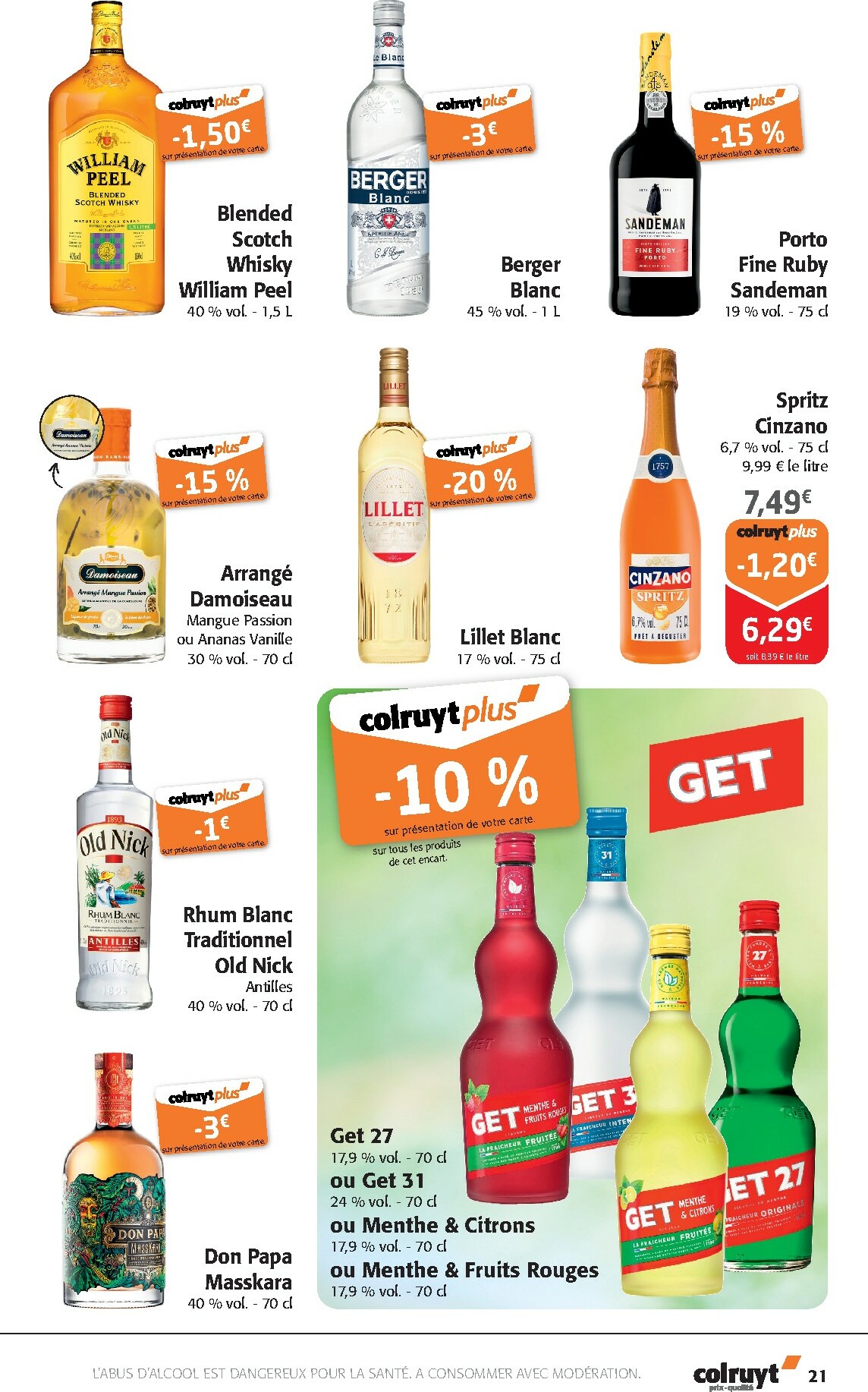 colruyt - Catalogue Colruyt valable du 22/10 au 02/11 - page: 21