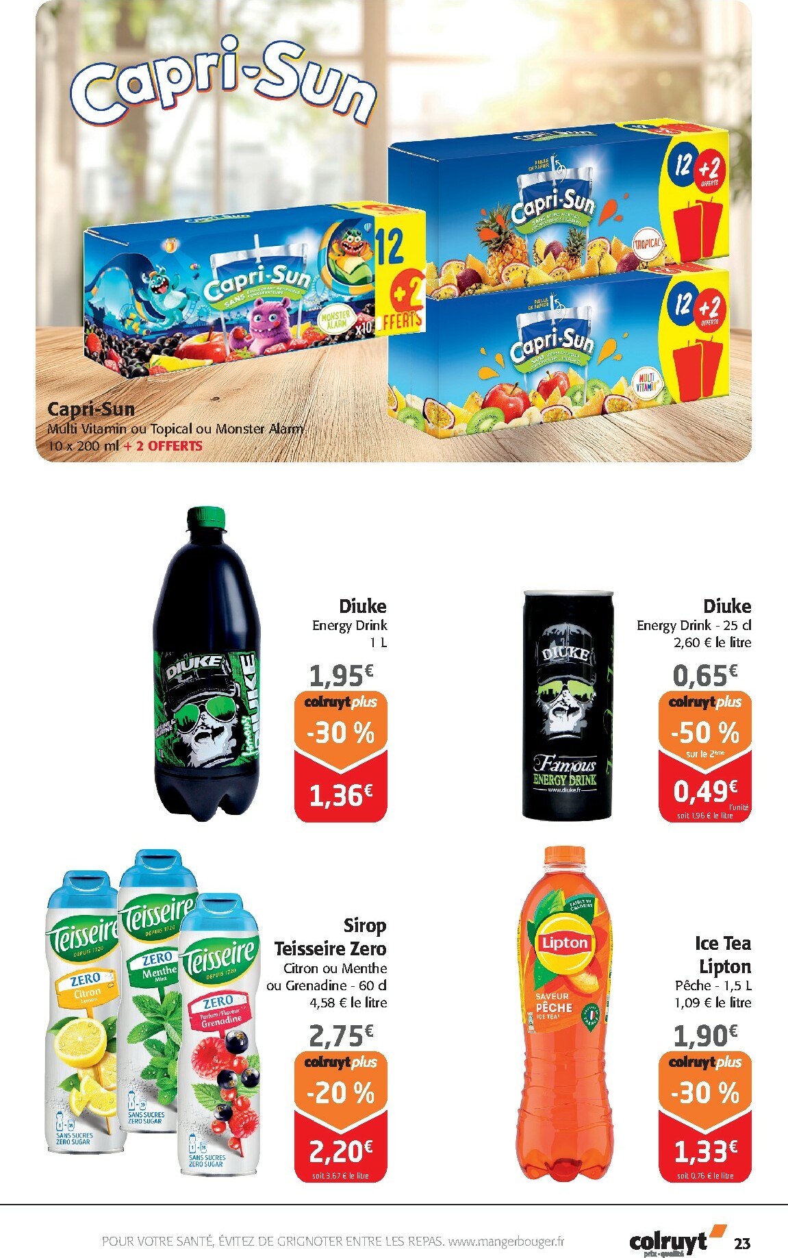 colruyt - Catalogue Colruyt valable du 22/10 au 02/11 - page: 23