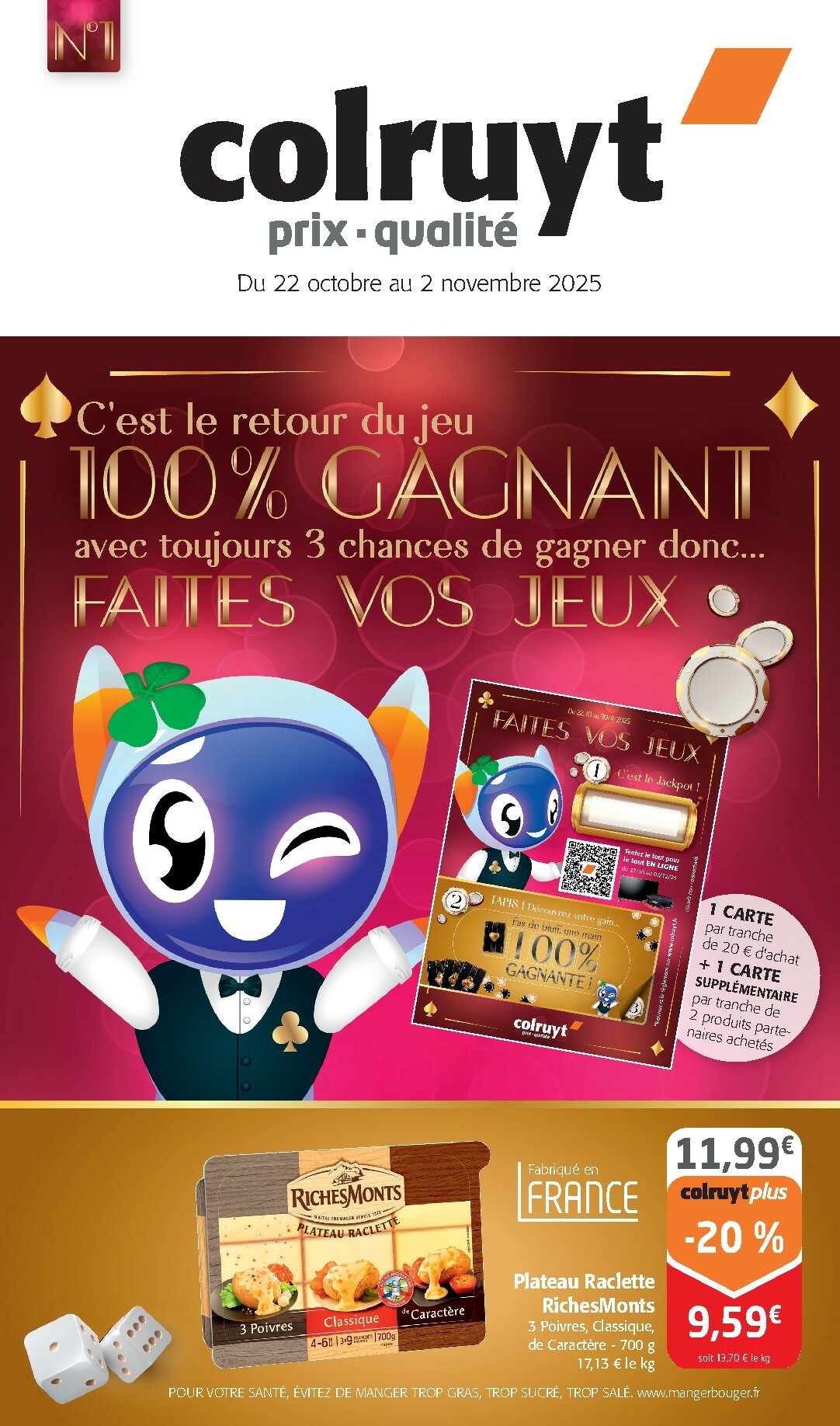 colruyt - Catalogue Colruyt valable du 22/10 au 02/11