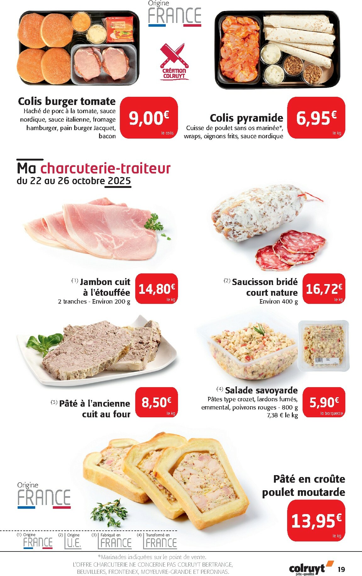 colruyt - Catalogue Colruyt valable du 22/10 au 02/11 - page: 19