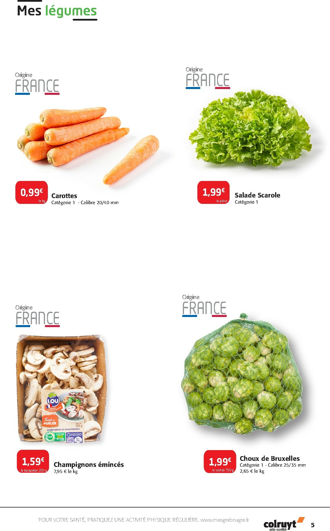 colruyt - Catalogue Colruyt - Une saison pour les gourmands valable du 29/10 au 02/11 - page: 5