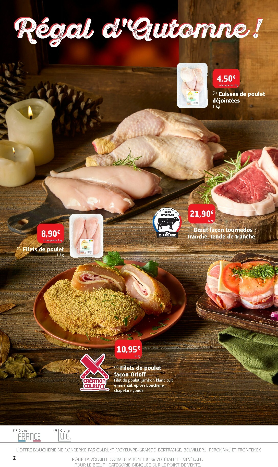 colruyt - Catalogue Colruyt - Une saison pour les gourmands valable du 29/10 au 02/11 - page: 2