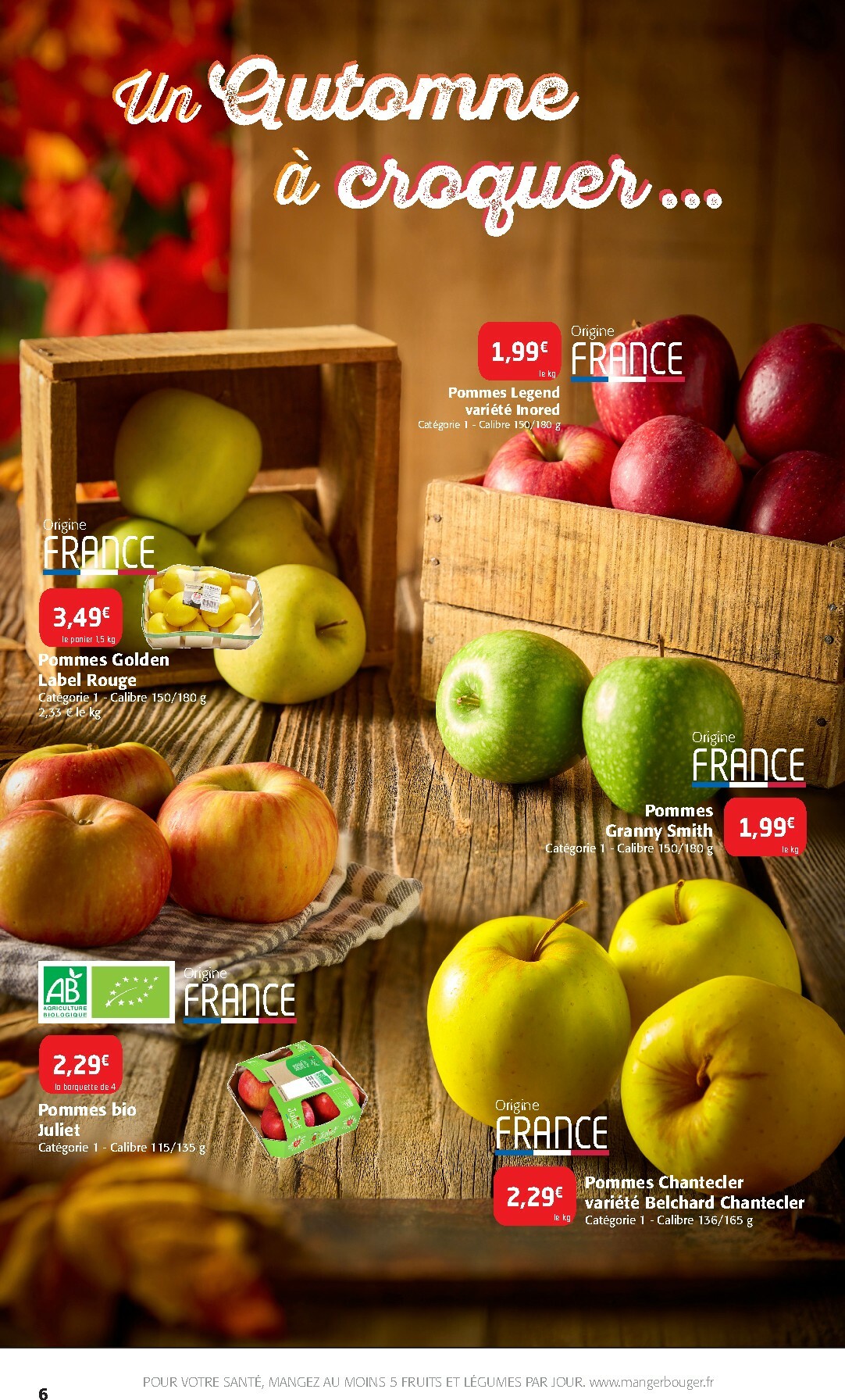 colruyt - Catalogue Colruyt - Une saison pour les gourmands valable du 29/10 au 02/11 - page: 6