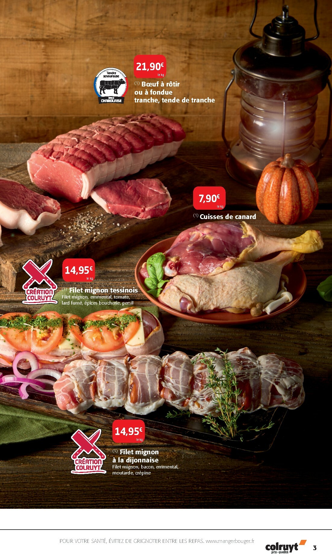 colruyt - Catalogue Colruyt - Une saison pour les gourmands valable du 29/10 au 02/11 - page: 3