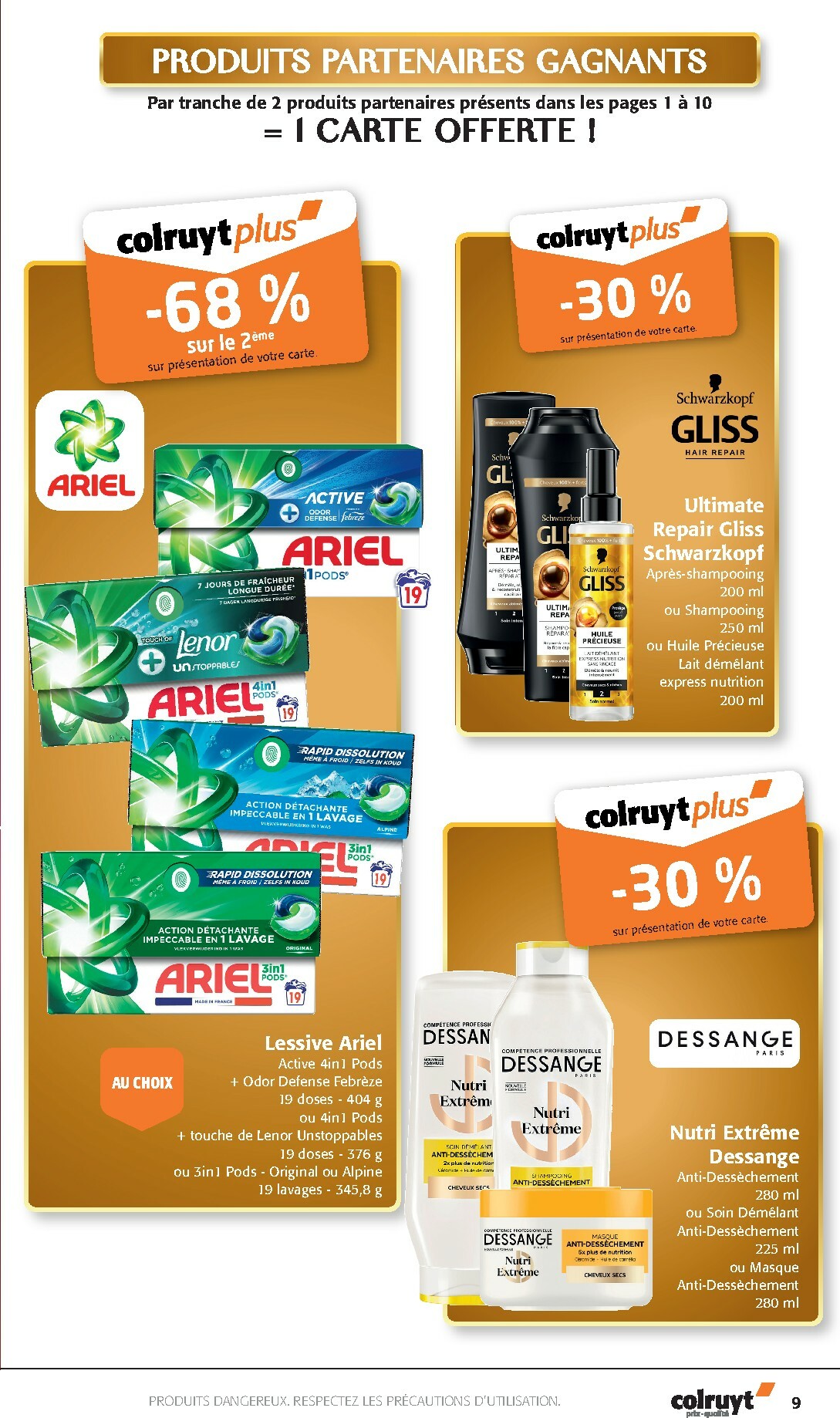 colruyt - Catalogue Colruyt valable du 05/11 au 16/11 - page: 9