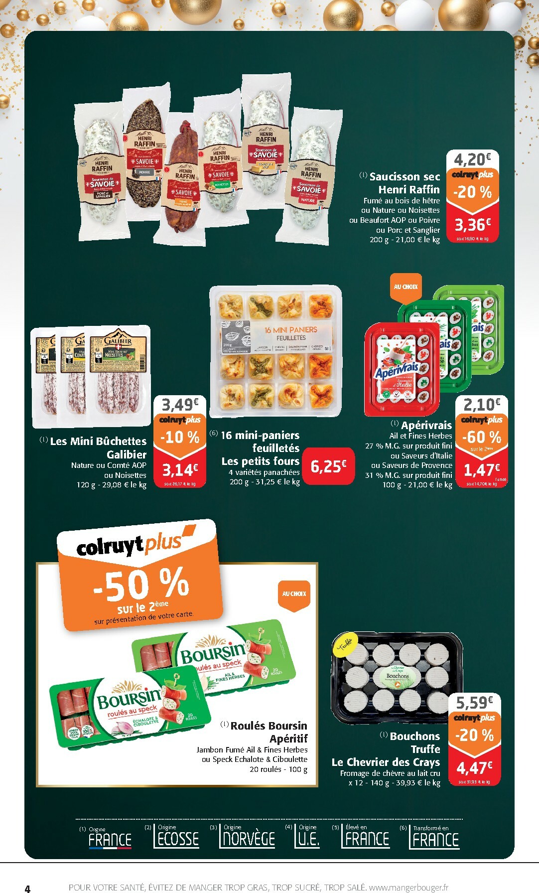 colruyt - Catalogue Colruyt valable du 17/12 au 31/12 - page: 4