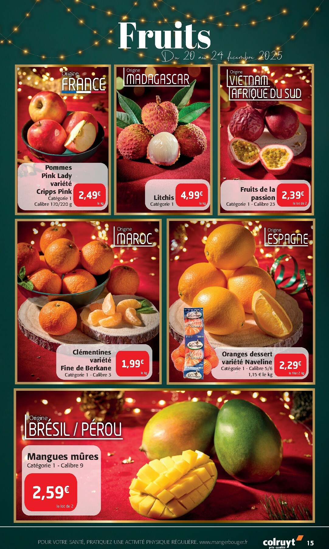 colruyt - Catalogue Colruyt - Joyeux Noël valable du 17/12 au 24/12 - page: 15