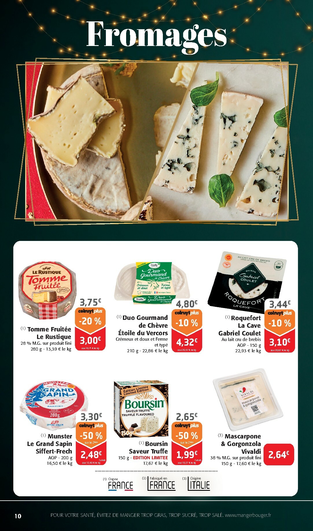 colruyt - Catalogue Colruyt - Joyeux Noël valable du 17/12 au 24/12 - page: 10