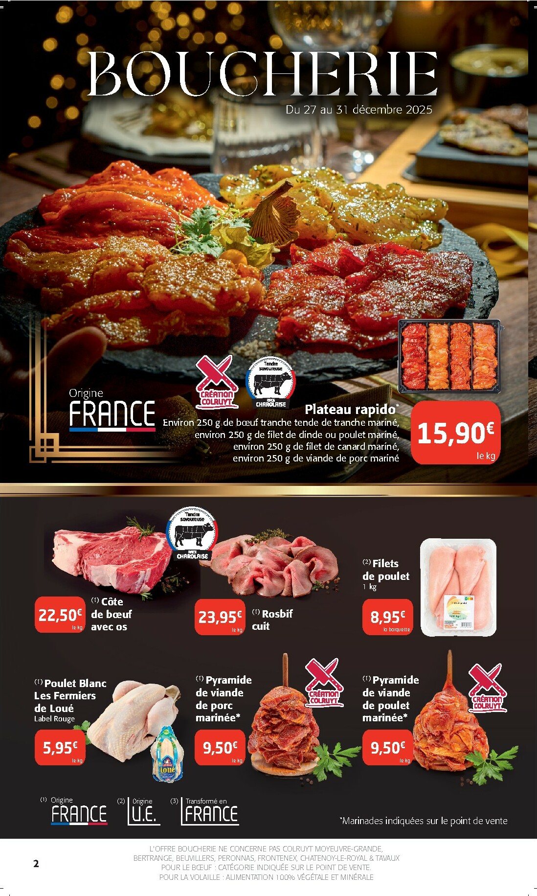 colruyt - Catalogue Colruyt valable du 26/12 au 31/12 - page: 2