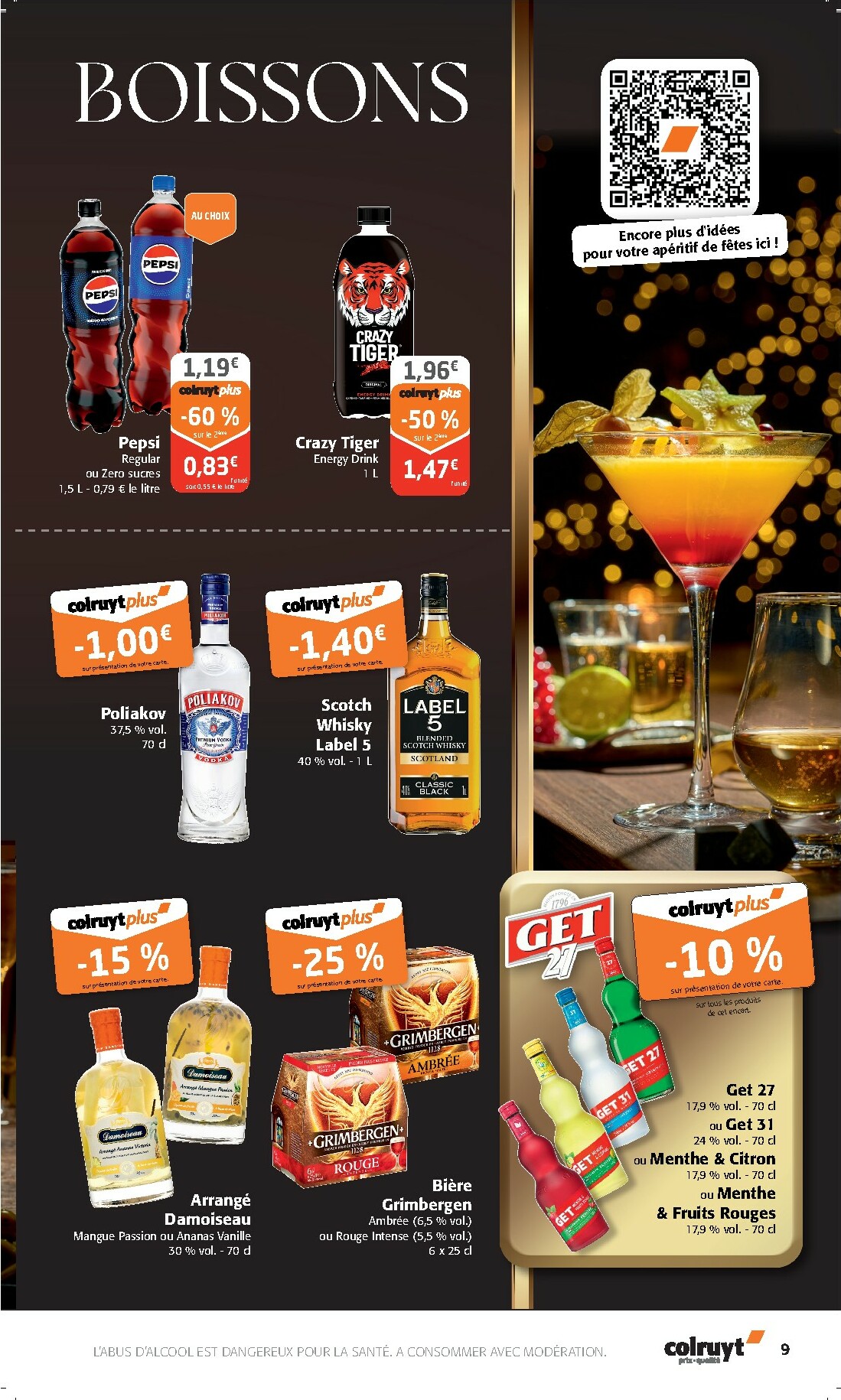 colruyt - Catalogue Colruyt valable du 26/12 au 31/12 - page: 9