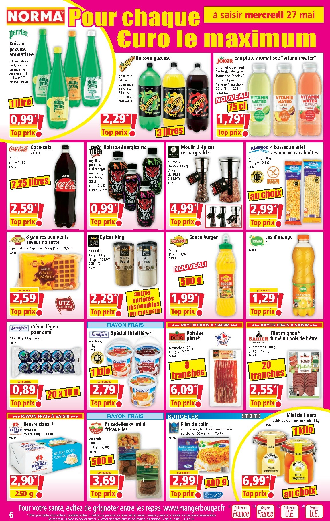 norma - Current NORMA leaflet valid from du mercredi 27/05/2026 to du mardi 02/06/2026 - page: 6