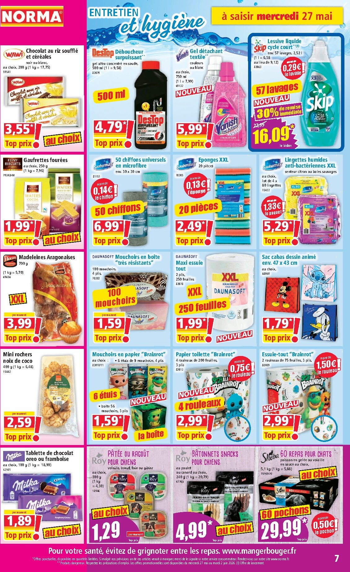 norma - Current NORMA leaflet valid from du mercredi 27/05/2026 to du mardi 02/06/2026 - page: 7