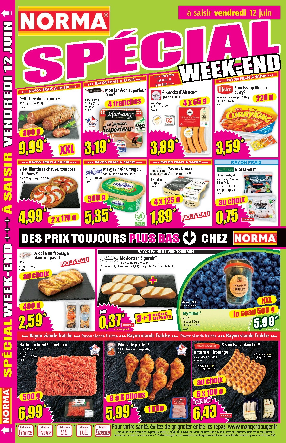 norma - Flyer NORMA pour la semaine prochaine du du mercredi 10/06/2026 au du mardi 16/06/2026 - page: 12