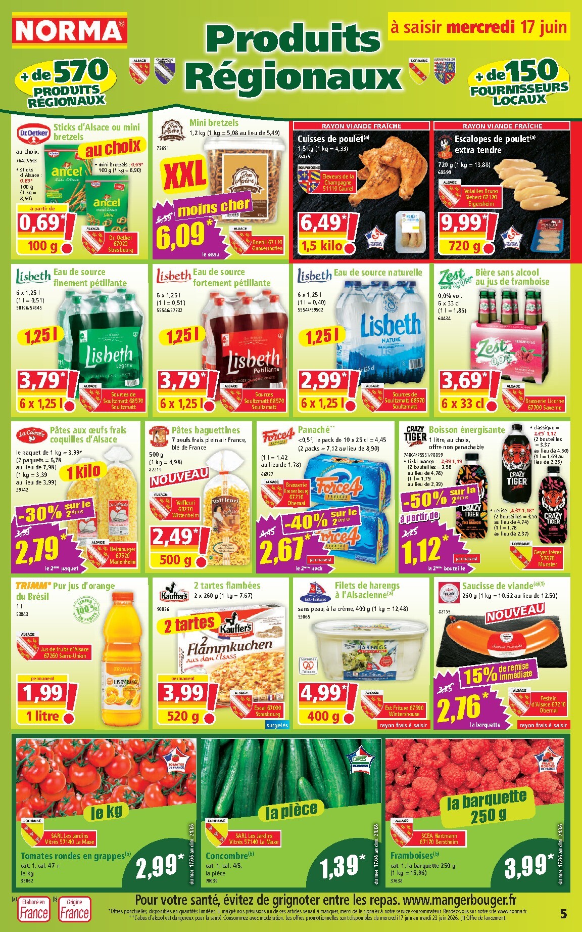 norma - Flyer NORMA. pour la semaine prochaine du du mercredi 17/06/2026 au du mardi 23/06/2026 - page: 5