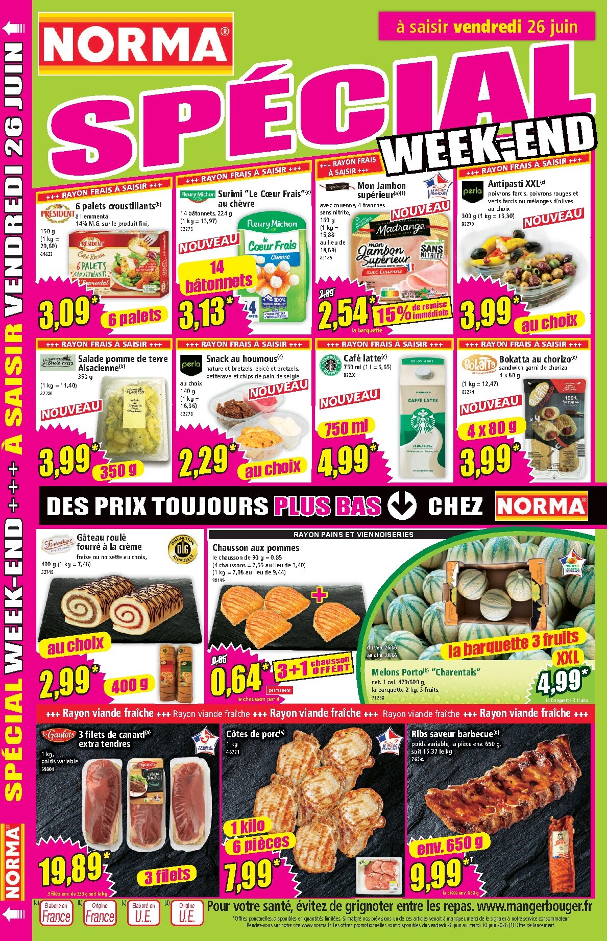 norma - Flyer NORMA pour la semaine prochaine du du mercredi 24/06/2026 au du mardi 30/06/2026 - page: 12
