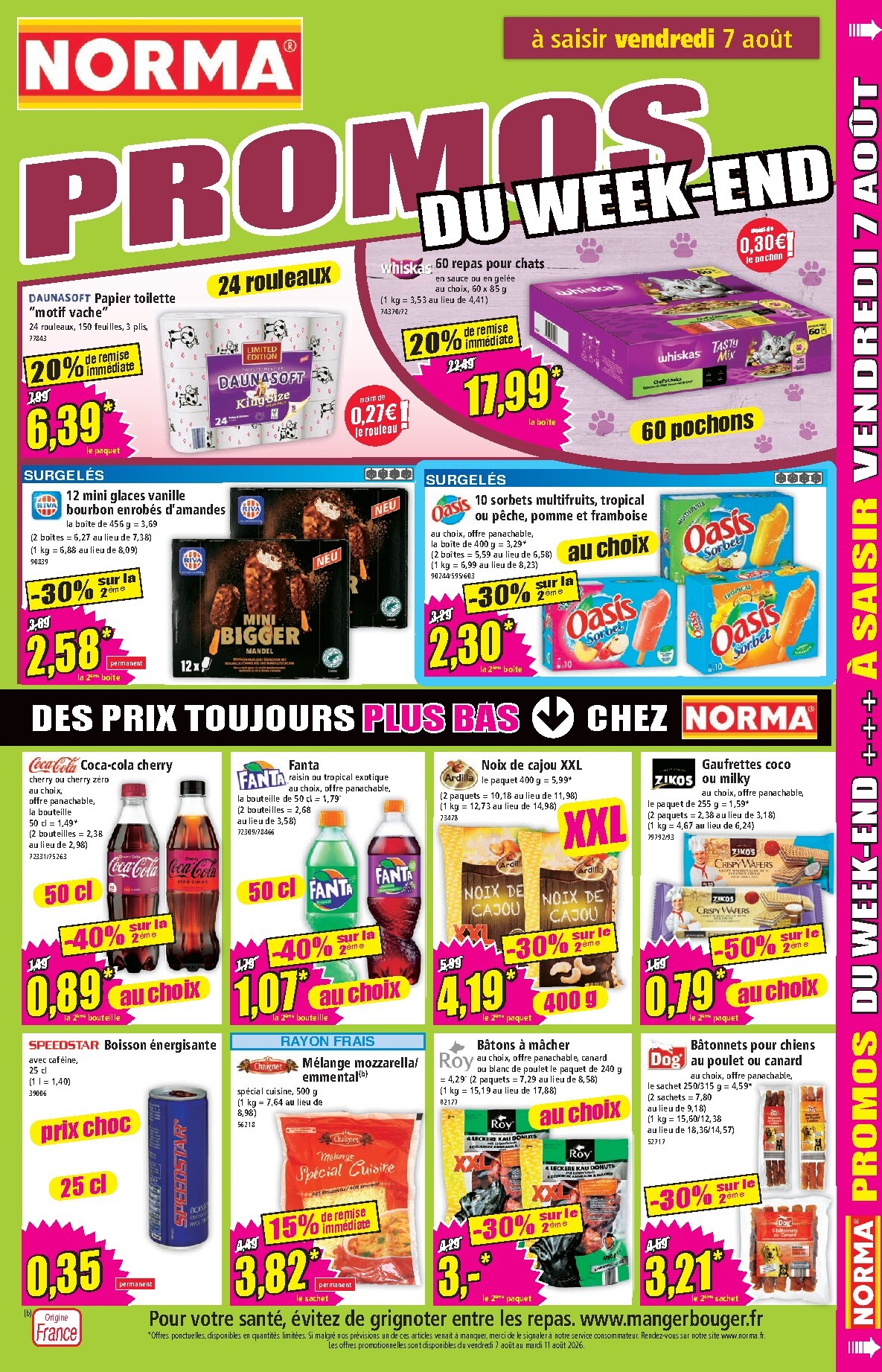 norma - Prospectus NORMA valide du du mercredi 29/07/2026 au du mercredi 05/08/2026 - page: 11