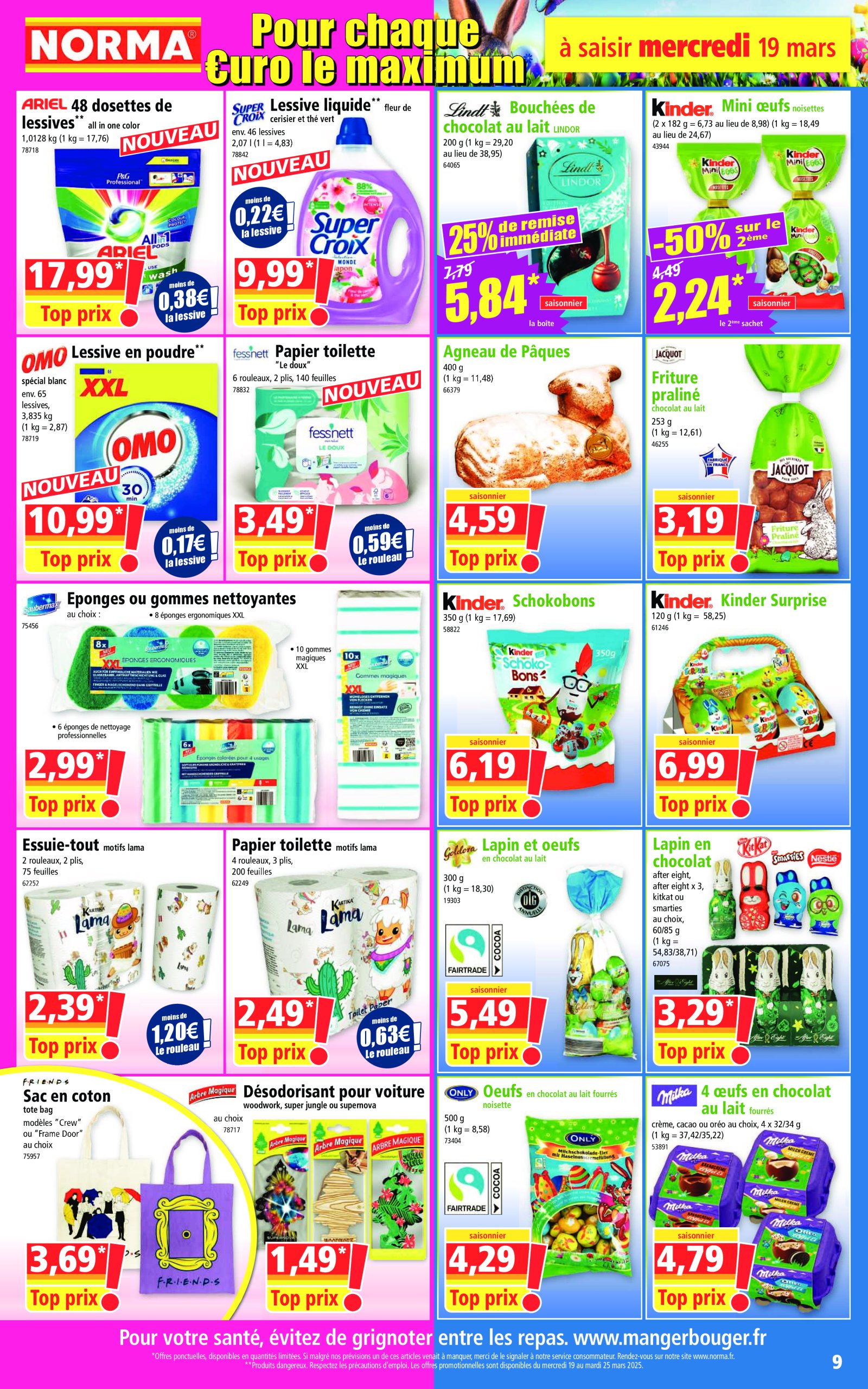 norma - Catalogue NORMA valable dès 19/03 - 25/03 - page: 9