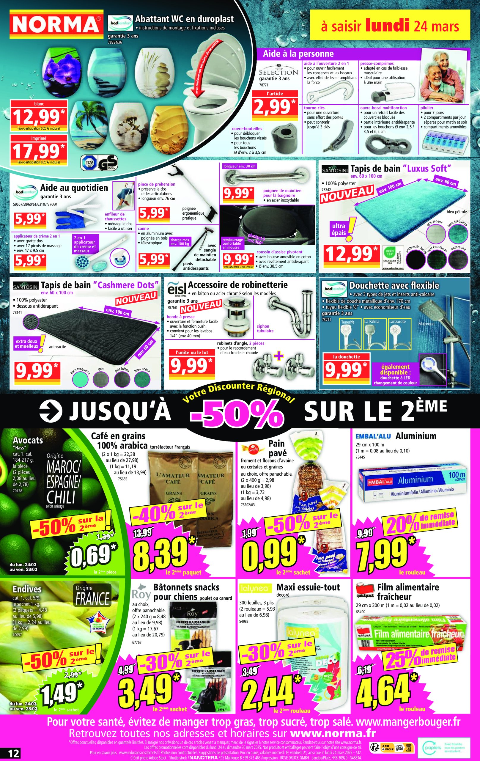 norma - Catalogue NORMA valable dès 19/03 - 25/03 - page: 12