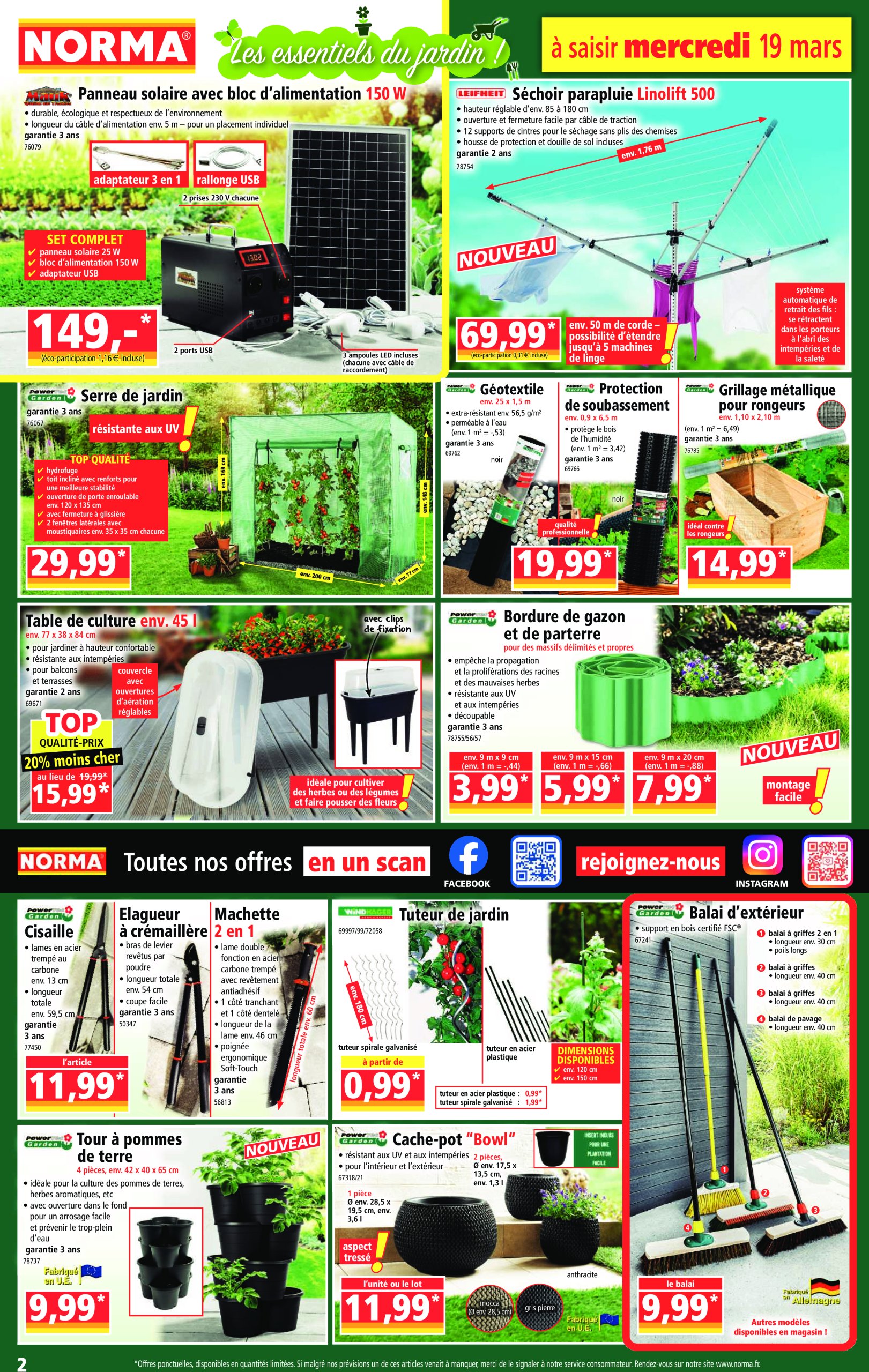 norma - Catalogue NORMA valable dès 19/03 - 25/03 - page: 2