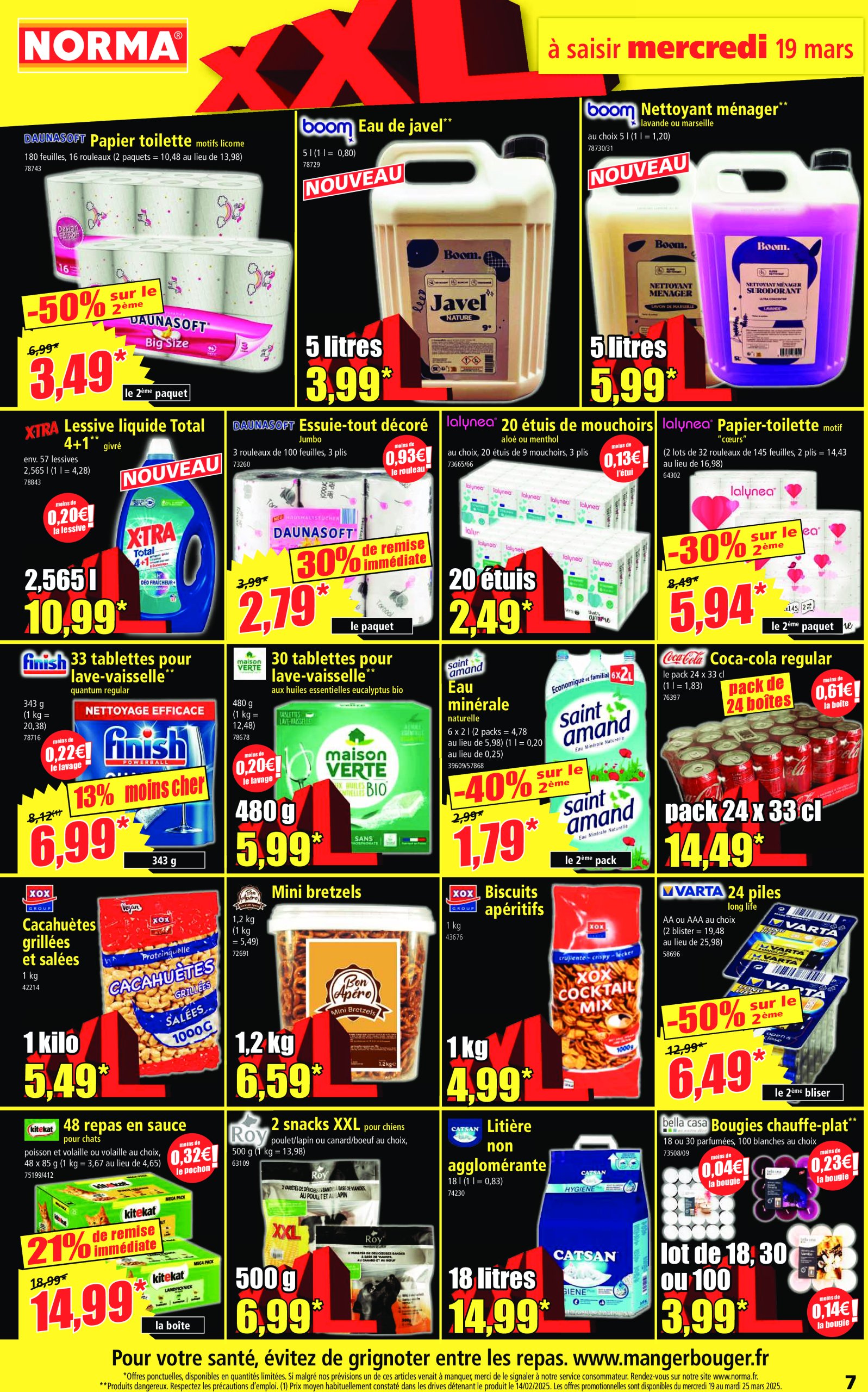 norma - Catalogue NORMA valable dès 19/03 - 25/03 - page: 7