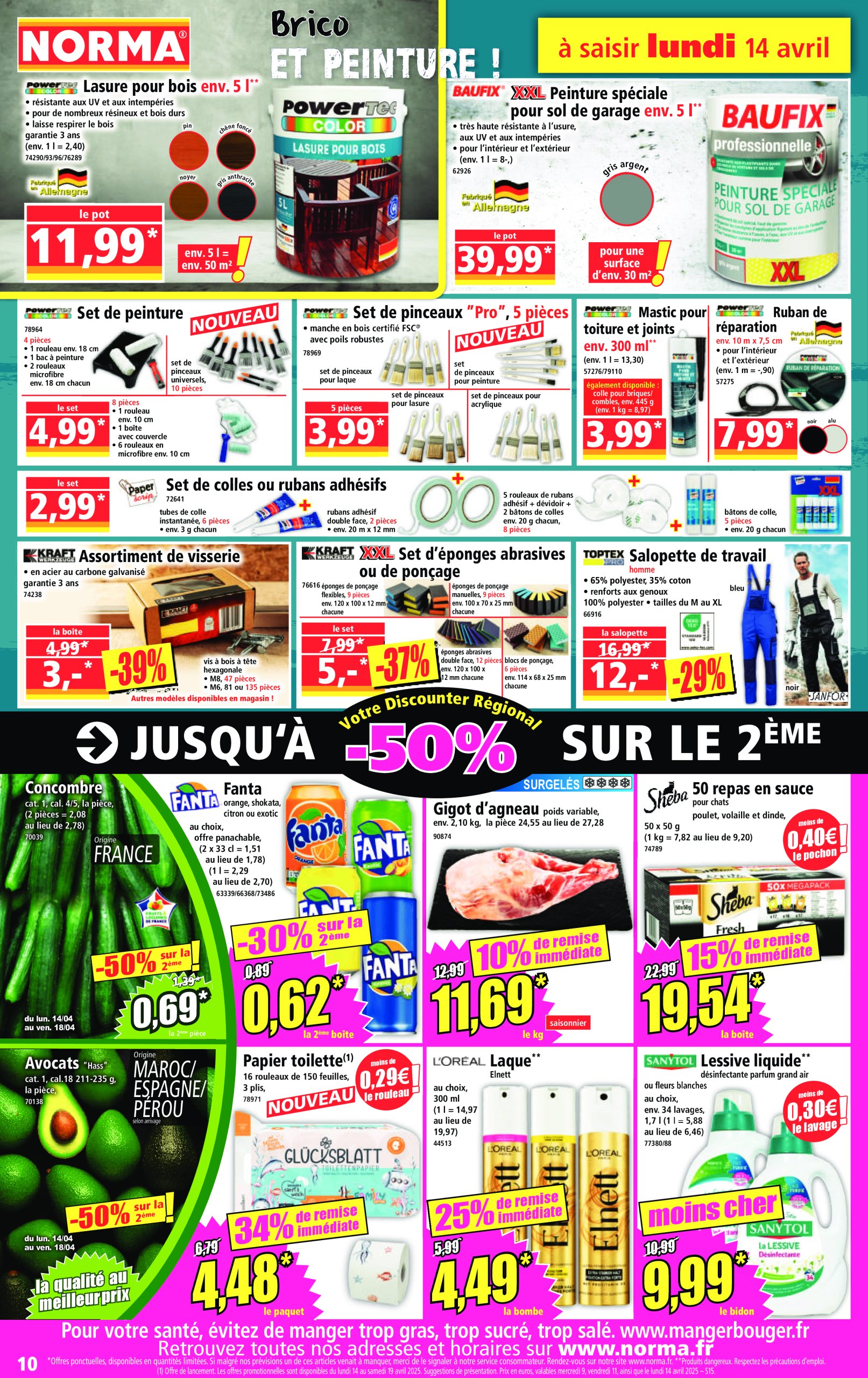 norma - Catalogue NORMA valable dès 09/04 - 15/04 - page: 10