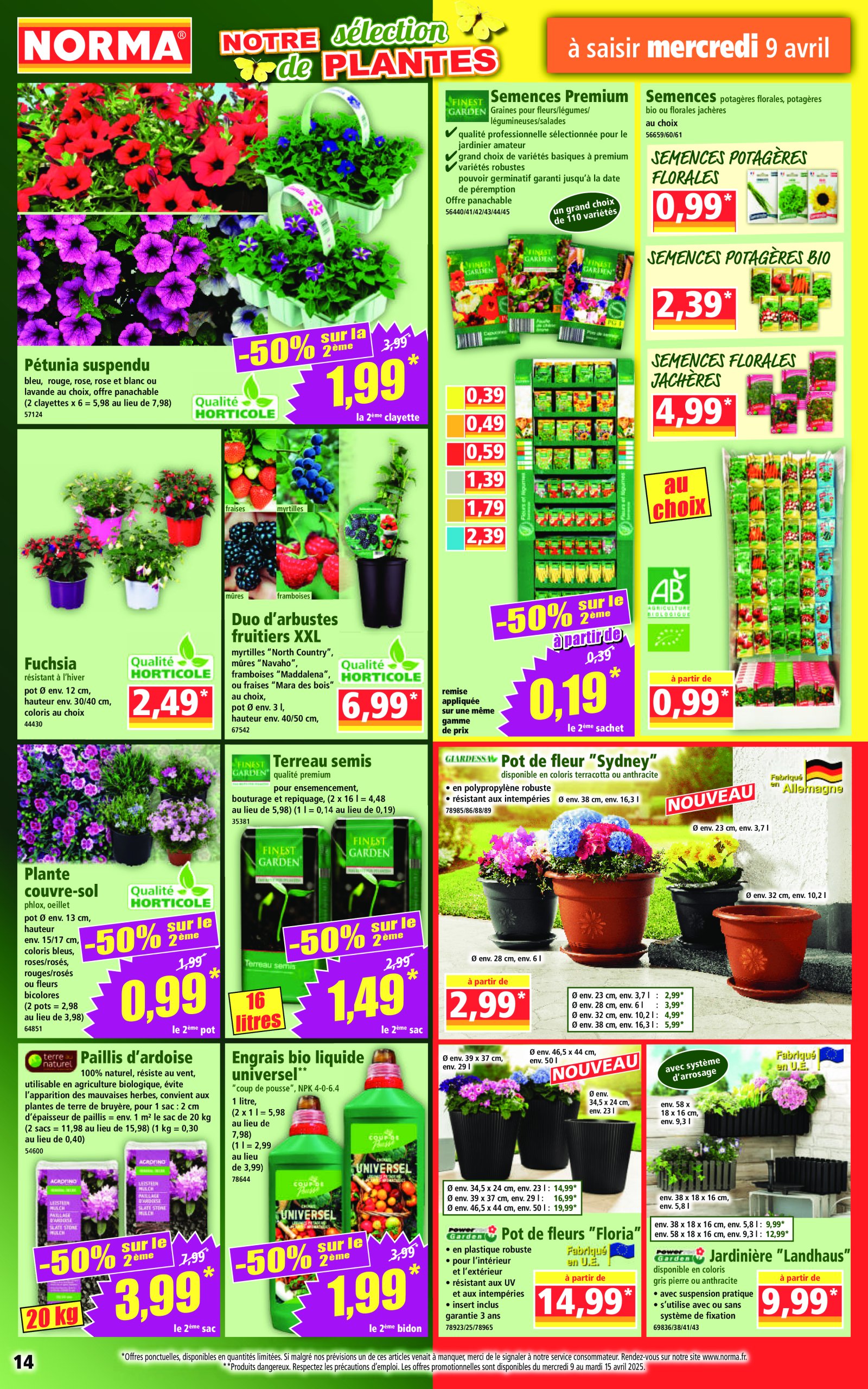 norma - Catalogue NORMA valable dès 09/04 - 15/04 - page: 14