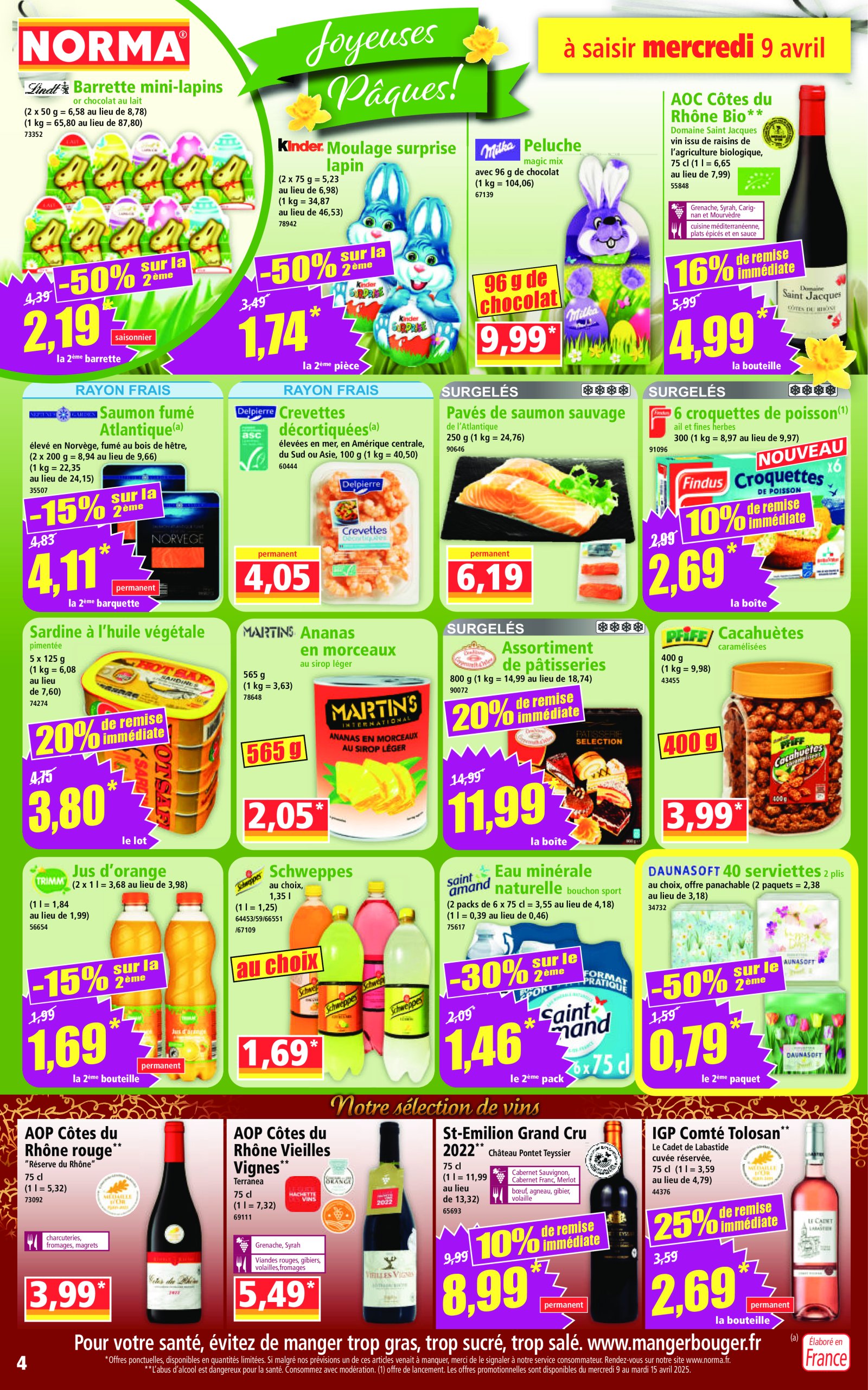 norma - Catalogue NORMA valable dès 09/04 - 15/04 - page: 4