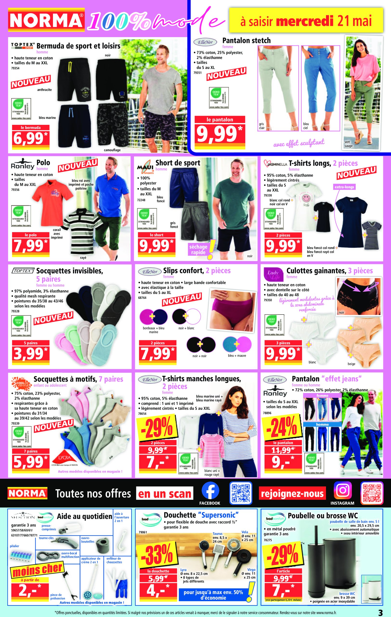 norma - Catalogue NORMA valable dès 21/05 - 27/05 - page: 3