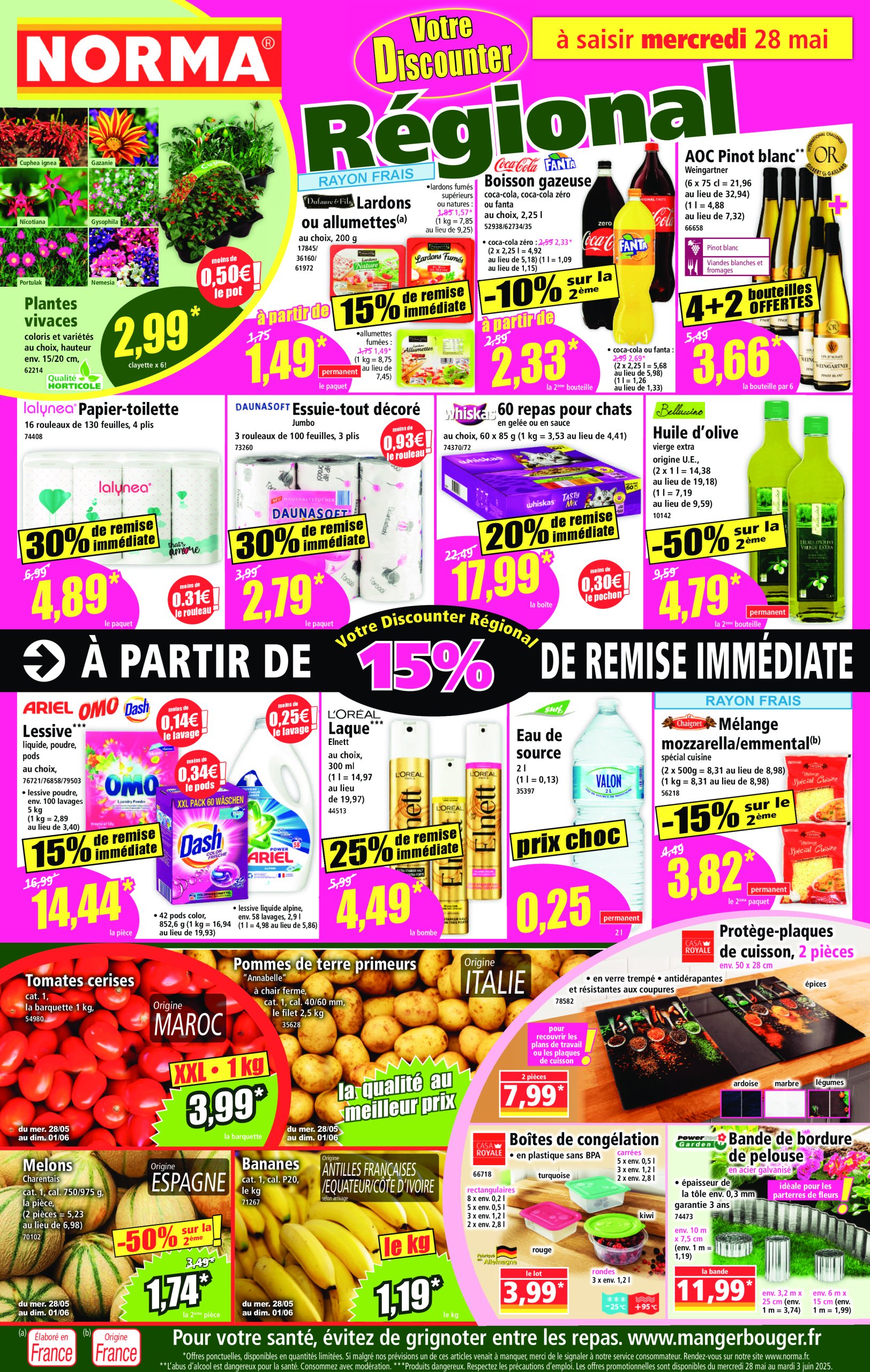 norma - Catalogue NORMA valable dès 28/05 - 02/06