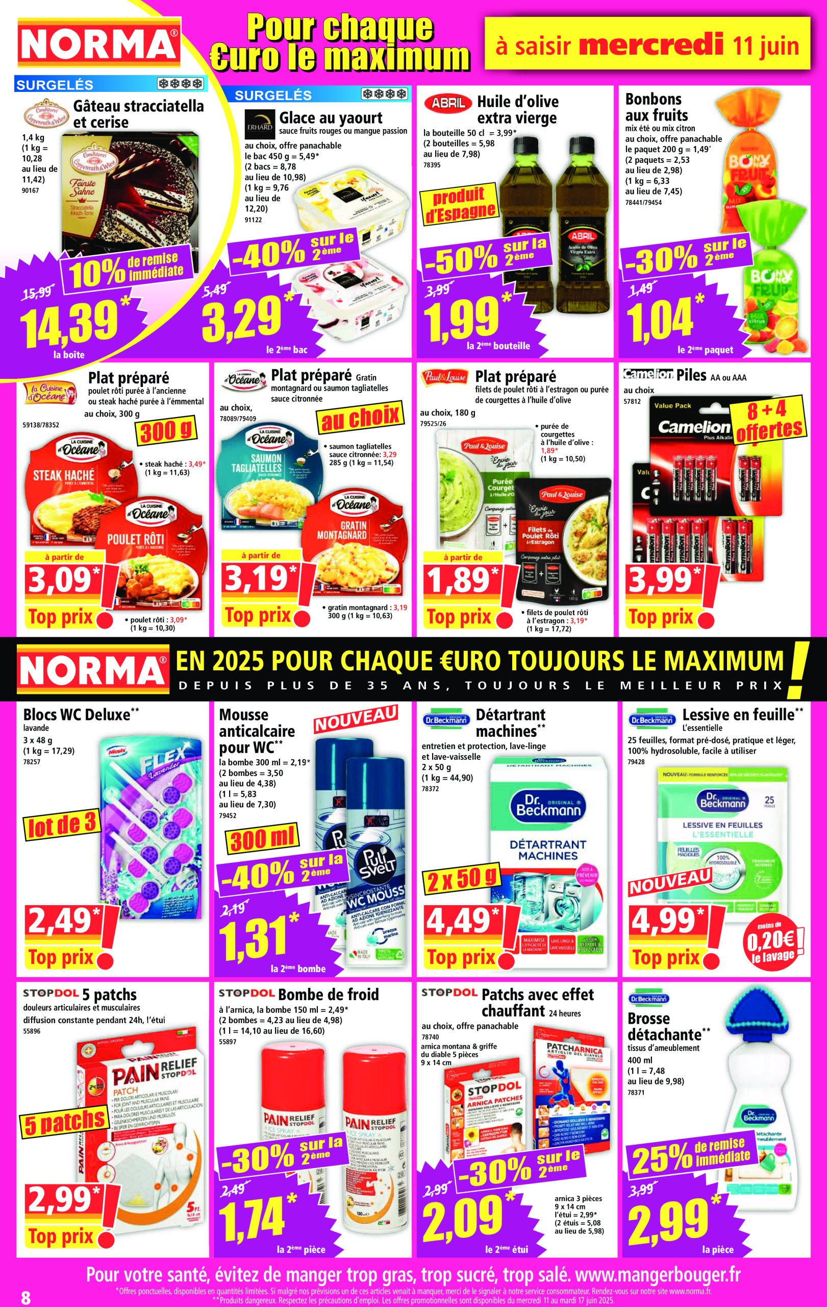 norma - Catalogue NORMA valable du 11/06 au 17/06 - page: 8