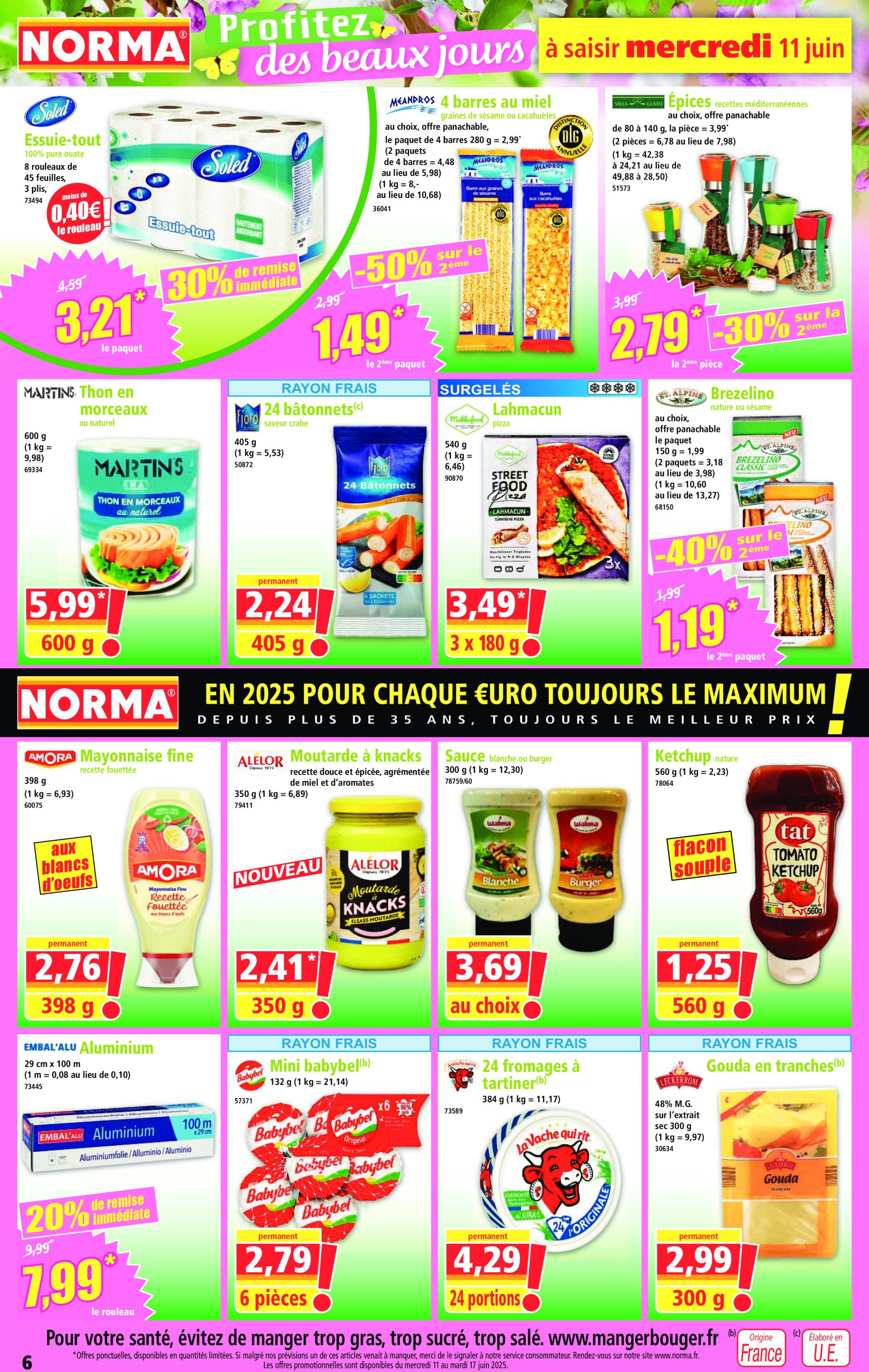 norma - Catalogue NORMA valable du 11/06 au 17/06 - page: 6