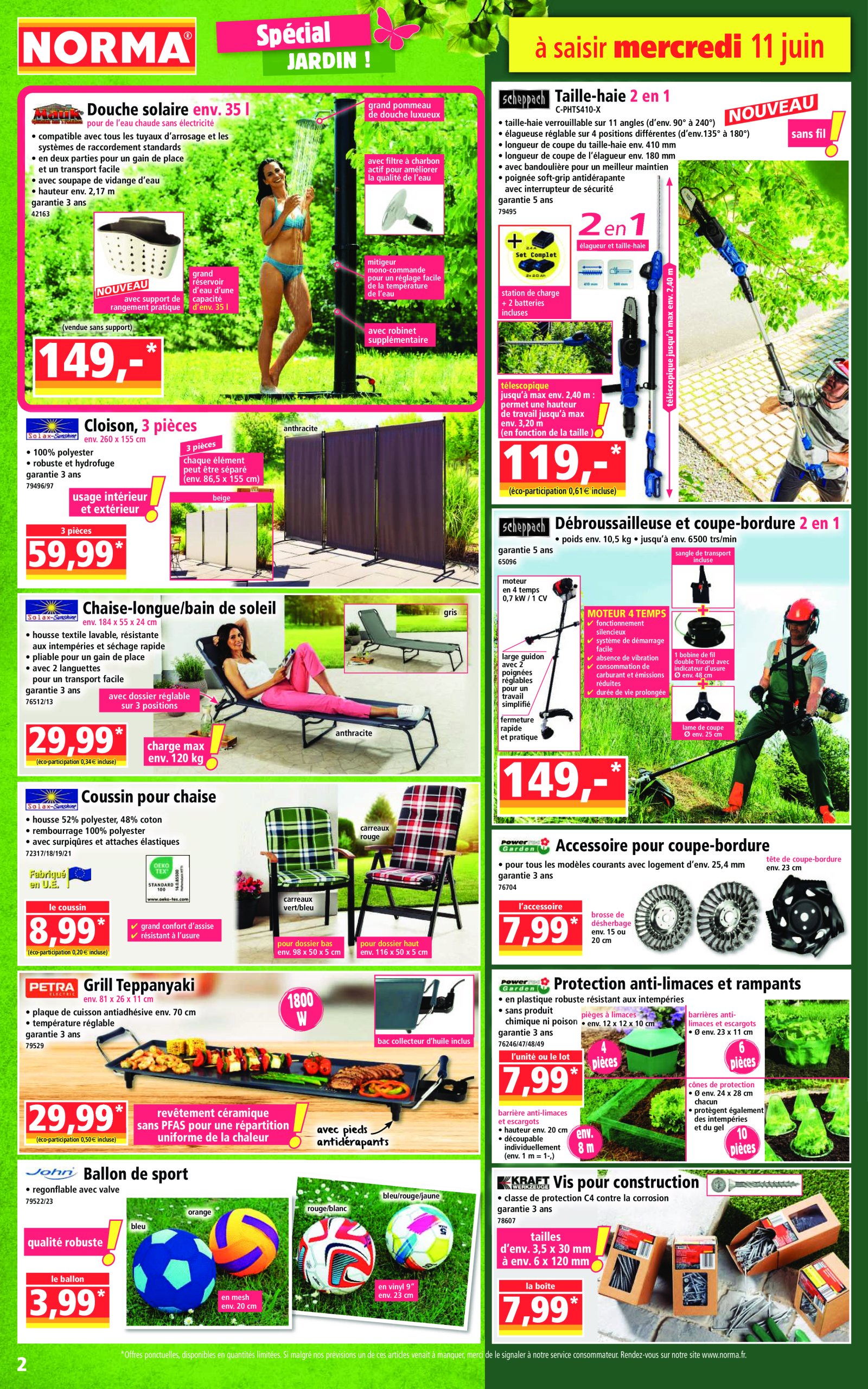 norma - Catalogue NORMA valable du 11/06 au 17/06 - page: 2