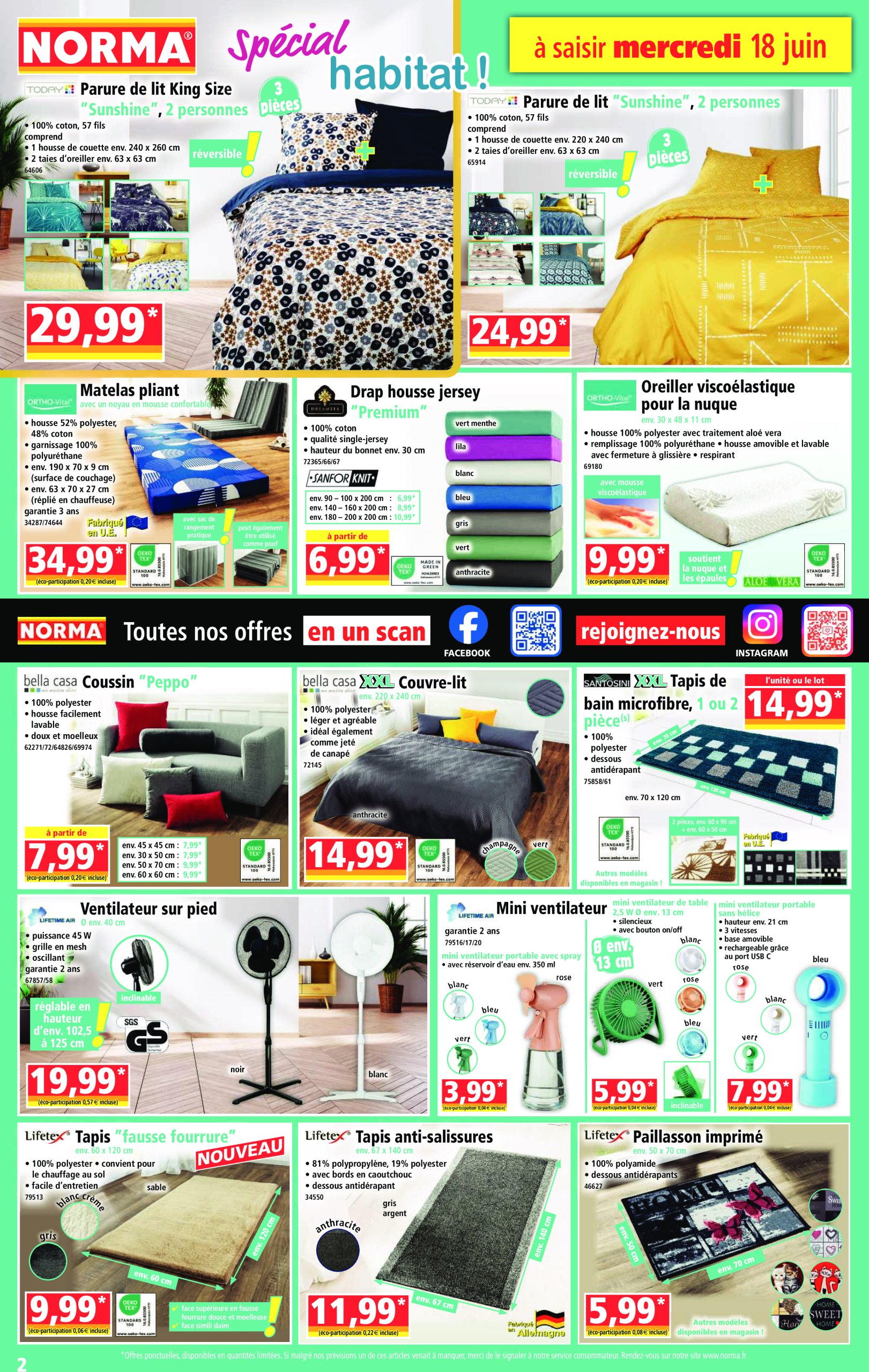 norma - Catalogue NORMA valable du 18/06 au 24/06 - page: 2