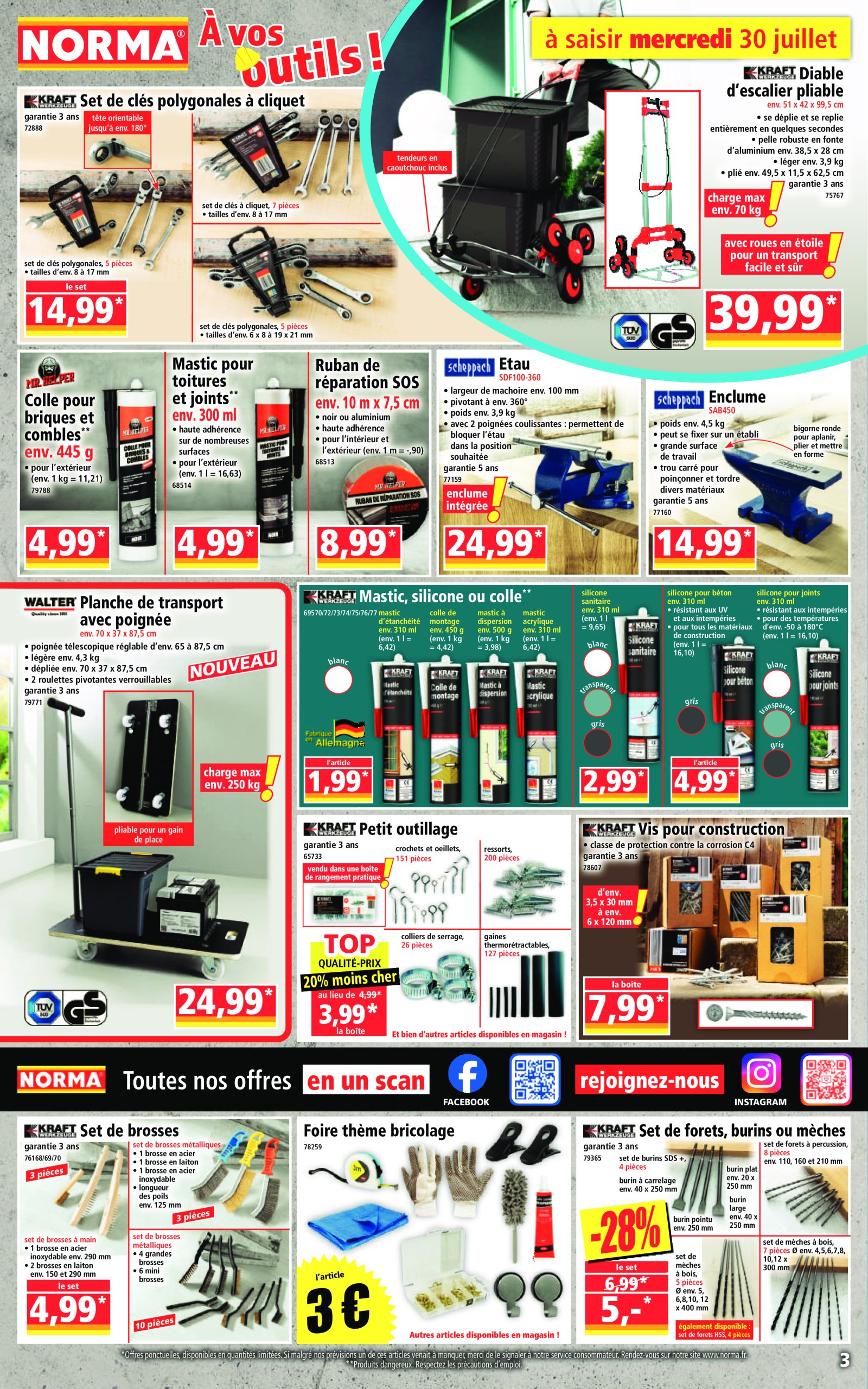 norma - Catalogue NORMA valable du 30/07 au 05/08 - page: 3