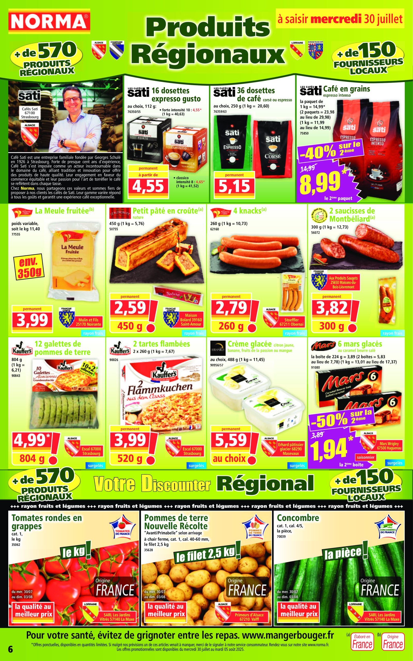 norma - Catalogue NORMA valable du 30/07 au 05/08 - page: 6