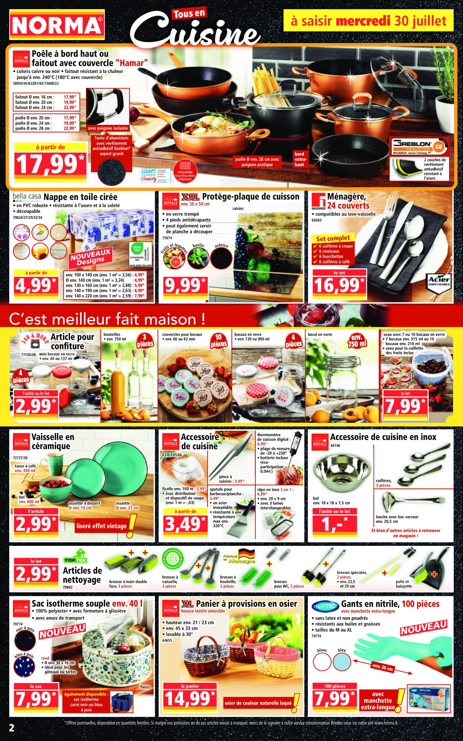 norma - Catalogue NORMA valable du 30/07 au 05/08 - page: 2