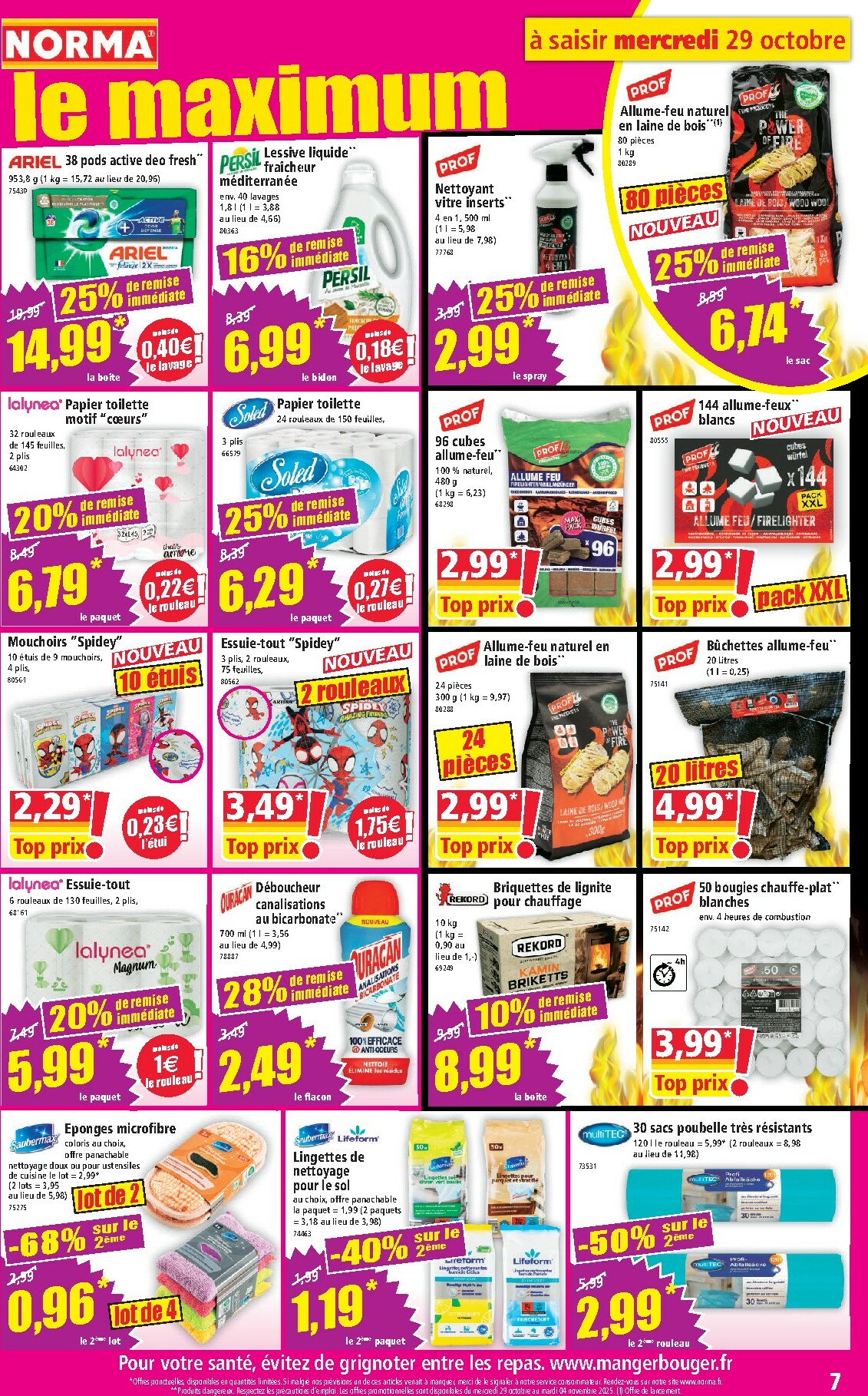 norma - Catalogue NORMA valable du 29/10 au 04/11 - page: 7
