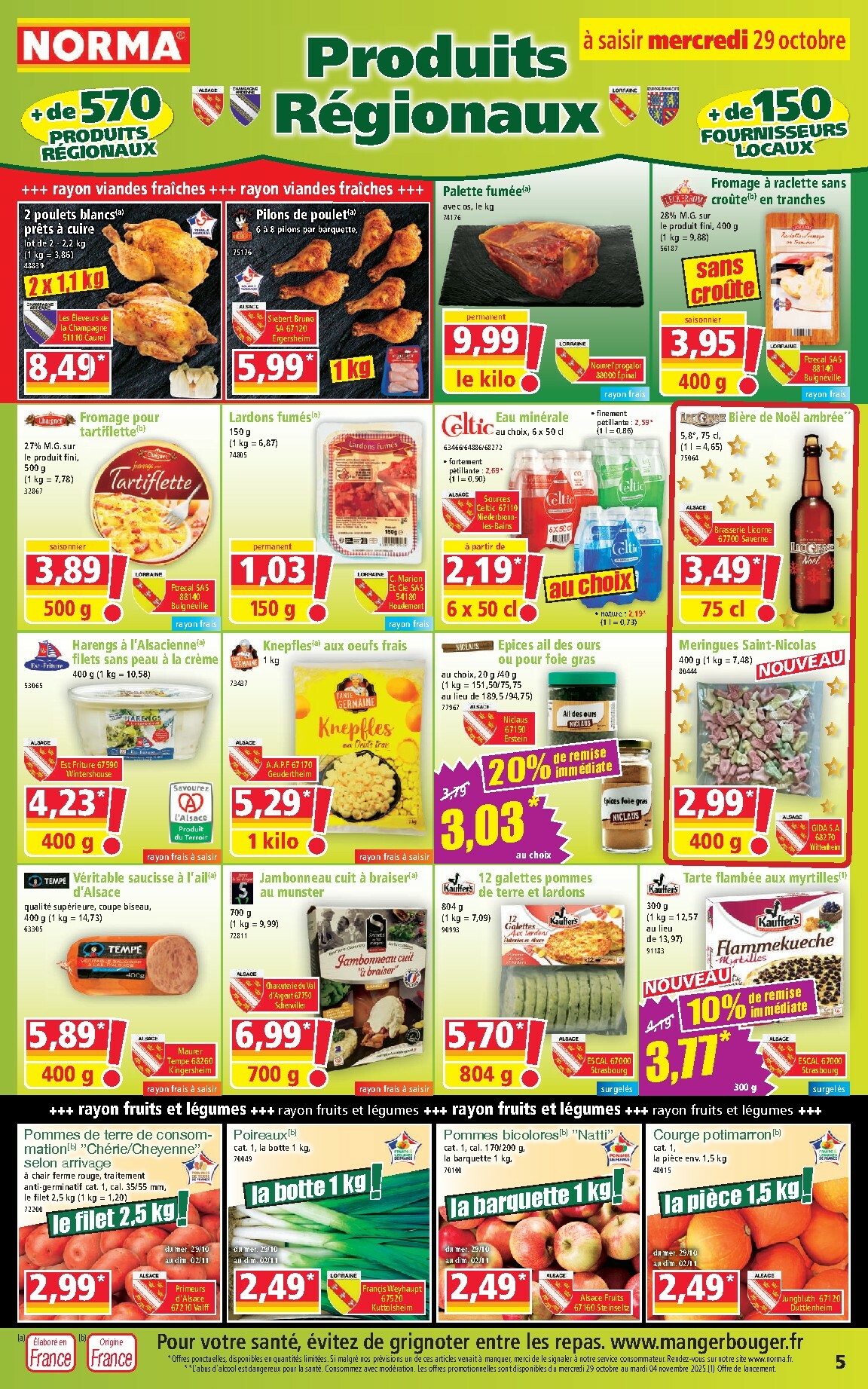 norma - Catalogue NORMA valable du 29/10 au 04/11 - page: 5