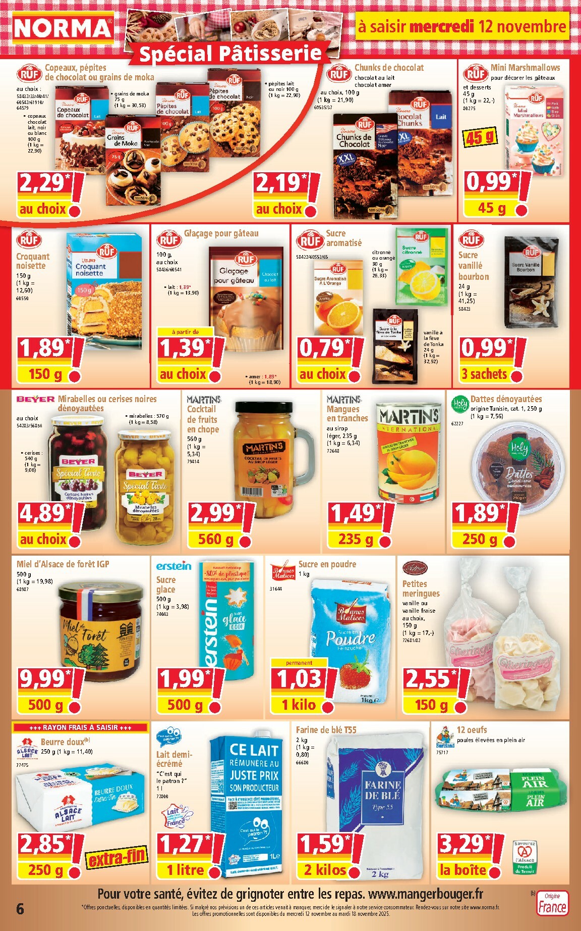 norma - Catalogue NORMA valable du 12/11 au 18/11 - page: 6