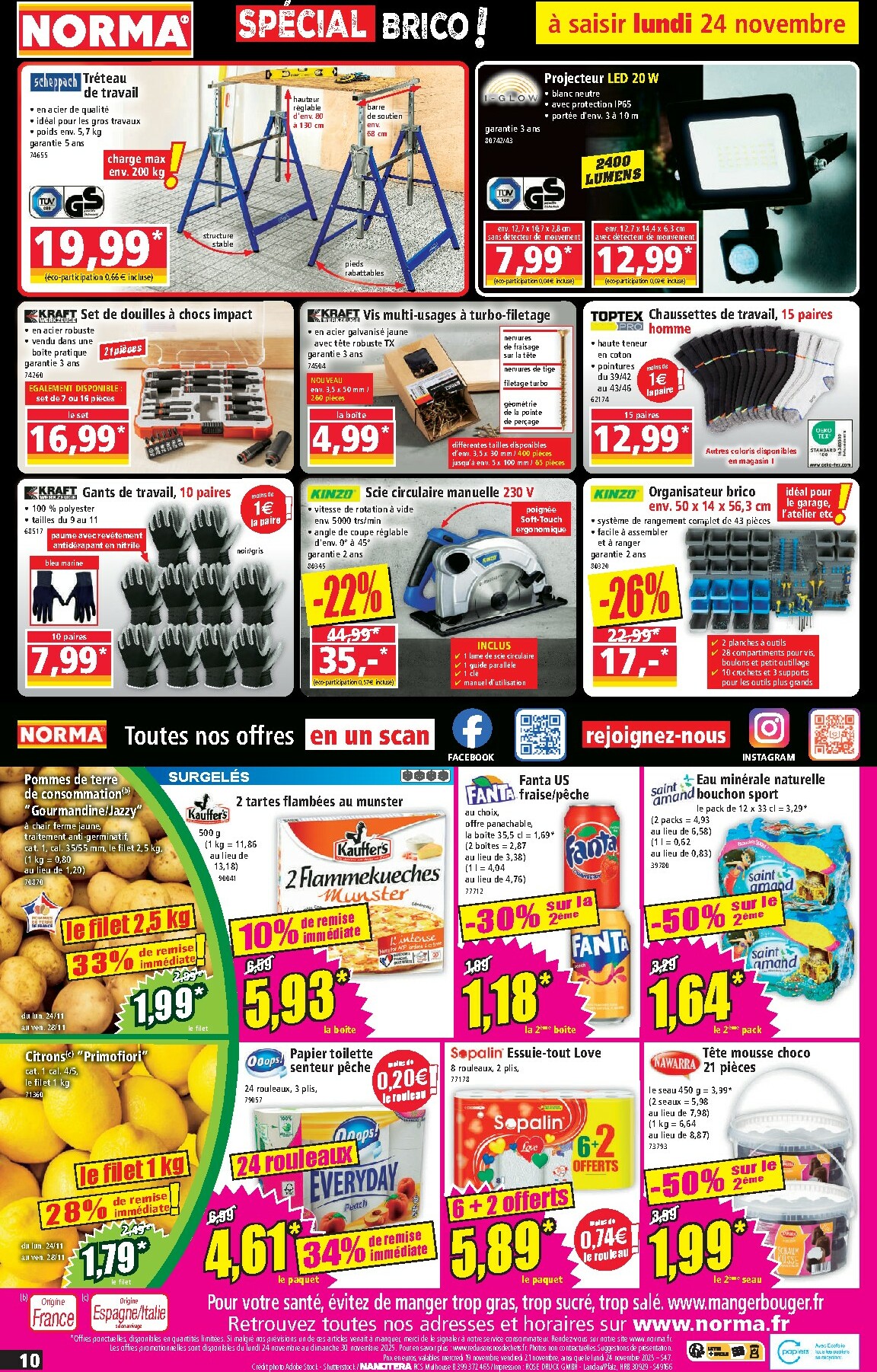 norma - Catalogue NORMA valable du 19/11 au 25/11 - page: 10