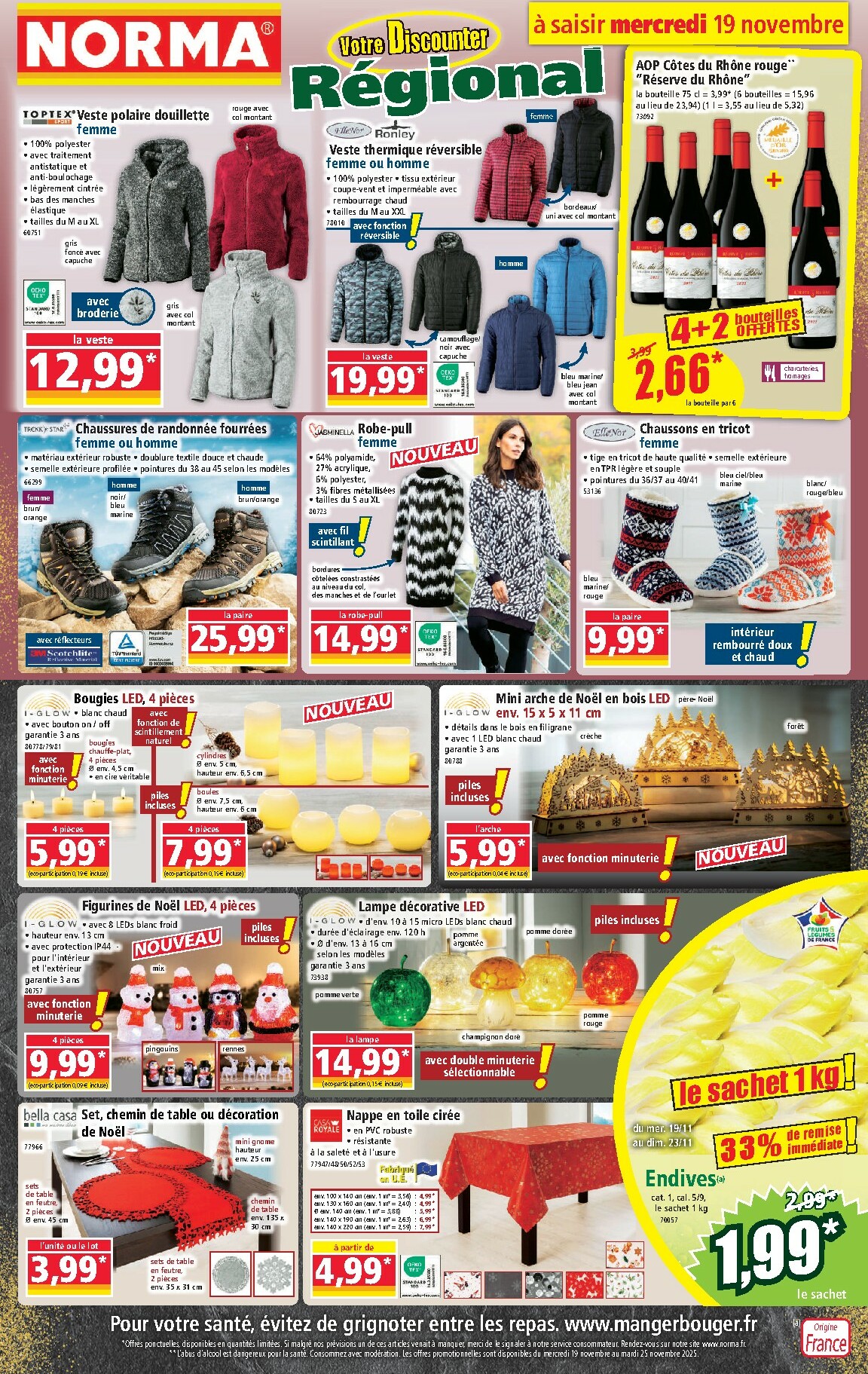 norma - Catalogue NORMA valable du 19/11 au 25/11
