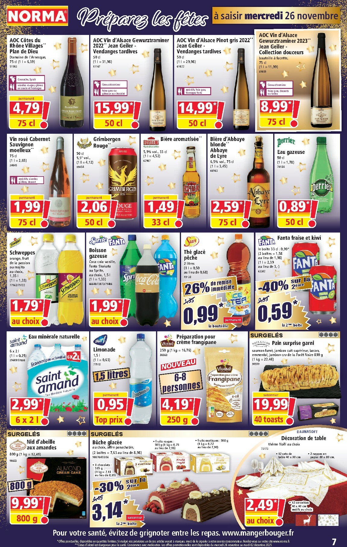 norma - Catalogue NORMA valable du 26/11 au 02/12 - page: 7