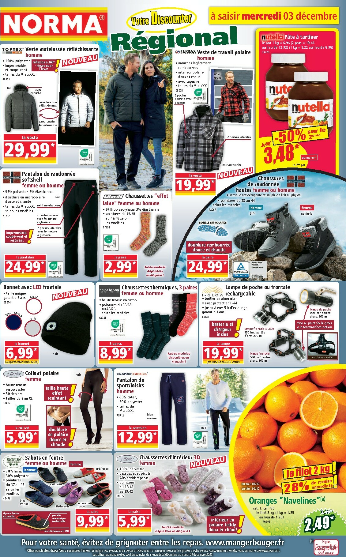 norma - Catalogue NORMA valable du 03/12 au 09/12