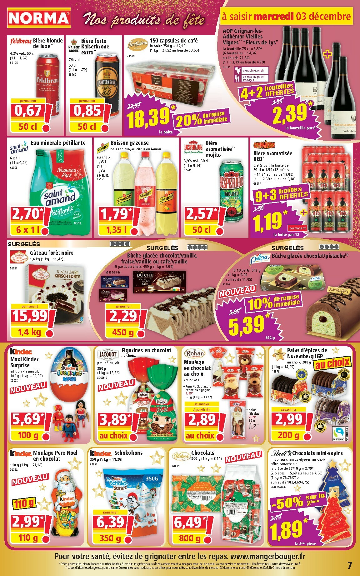 norma - Catalogue NORMA valable du 03/12 au 09/12 - page: 7