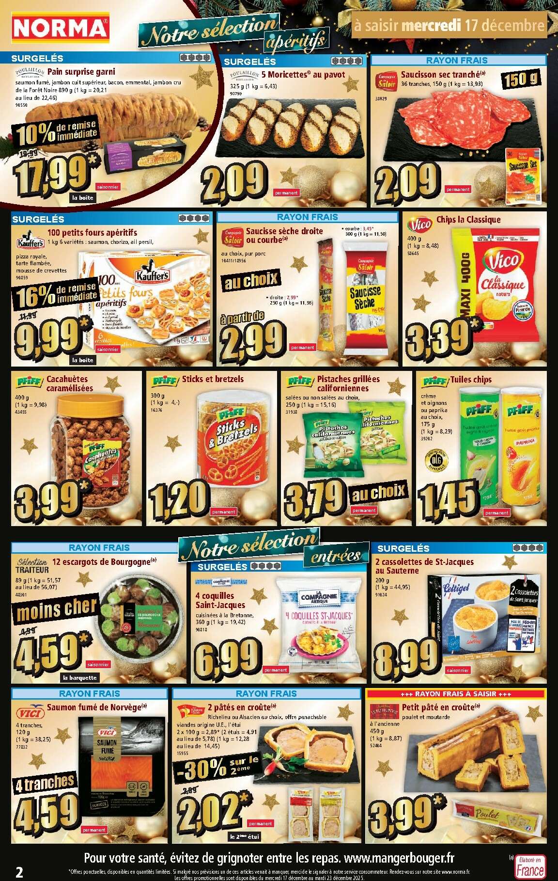 norma - Catalogue NORMA valable du 17/12 au 23/12 - page: 2