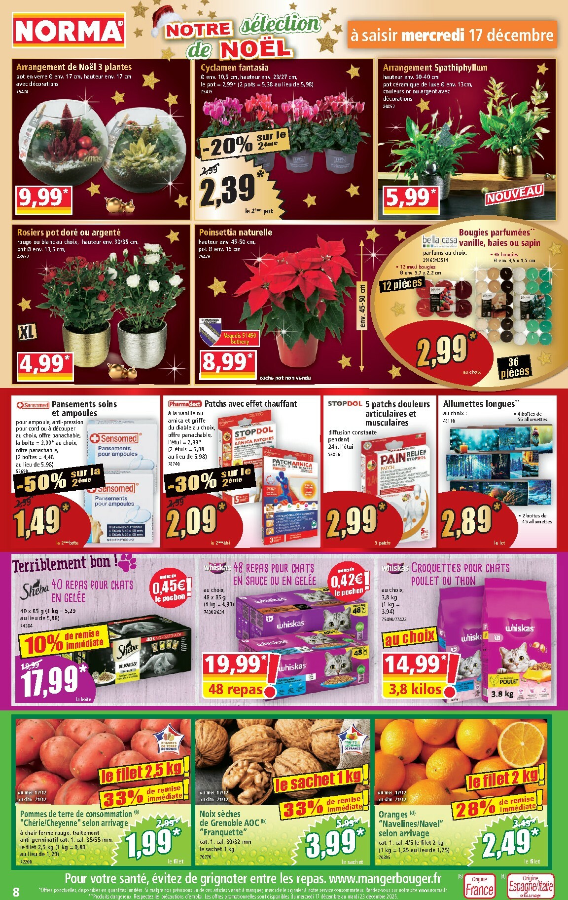 norma - Catalogue NORMA valable du 17/12 au 23/12 - page: 8
