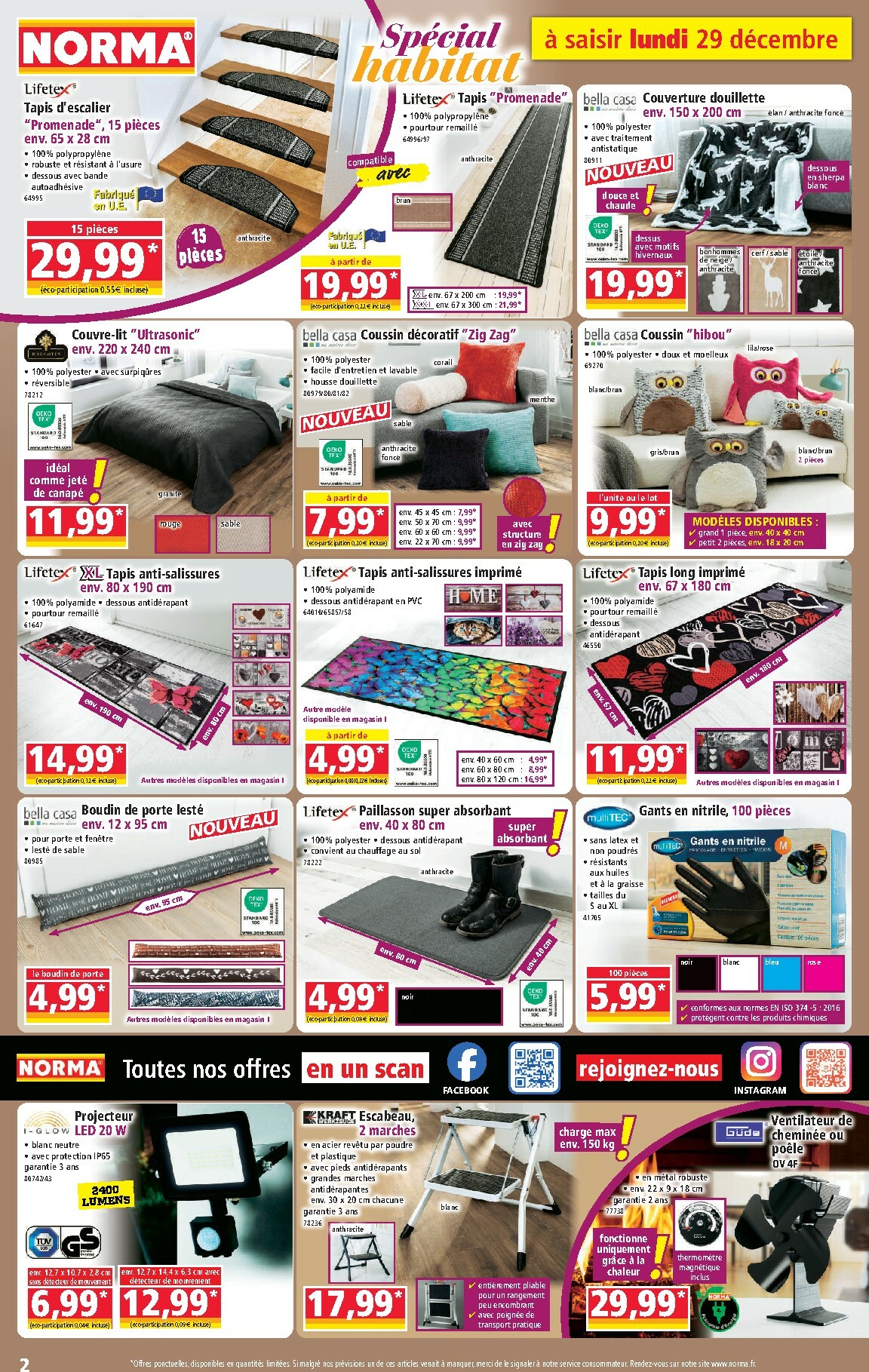 norma - Catalogue NORMA valable du 29/12 au 04/01 - page: 2